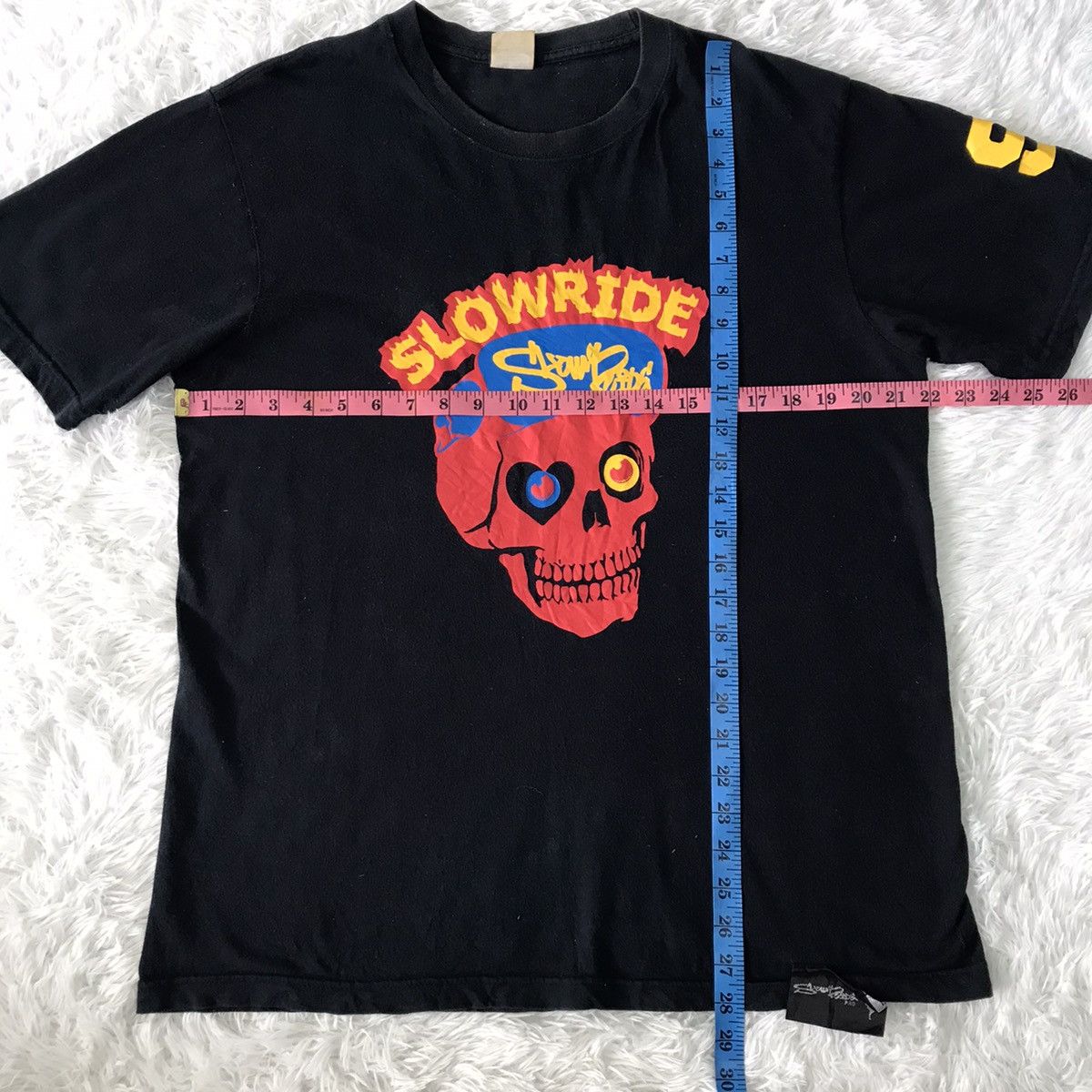 Vintage Vintage slowride tshirt Size US L / EU 52-54 / 3 - 17 Thumbnail