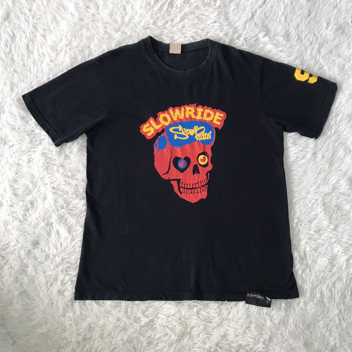 Vintage Vintage slowride tshirt Size US L / EU 52-54 / 3 - 20 Thumbnail