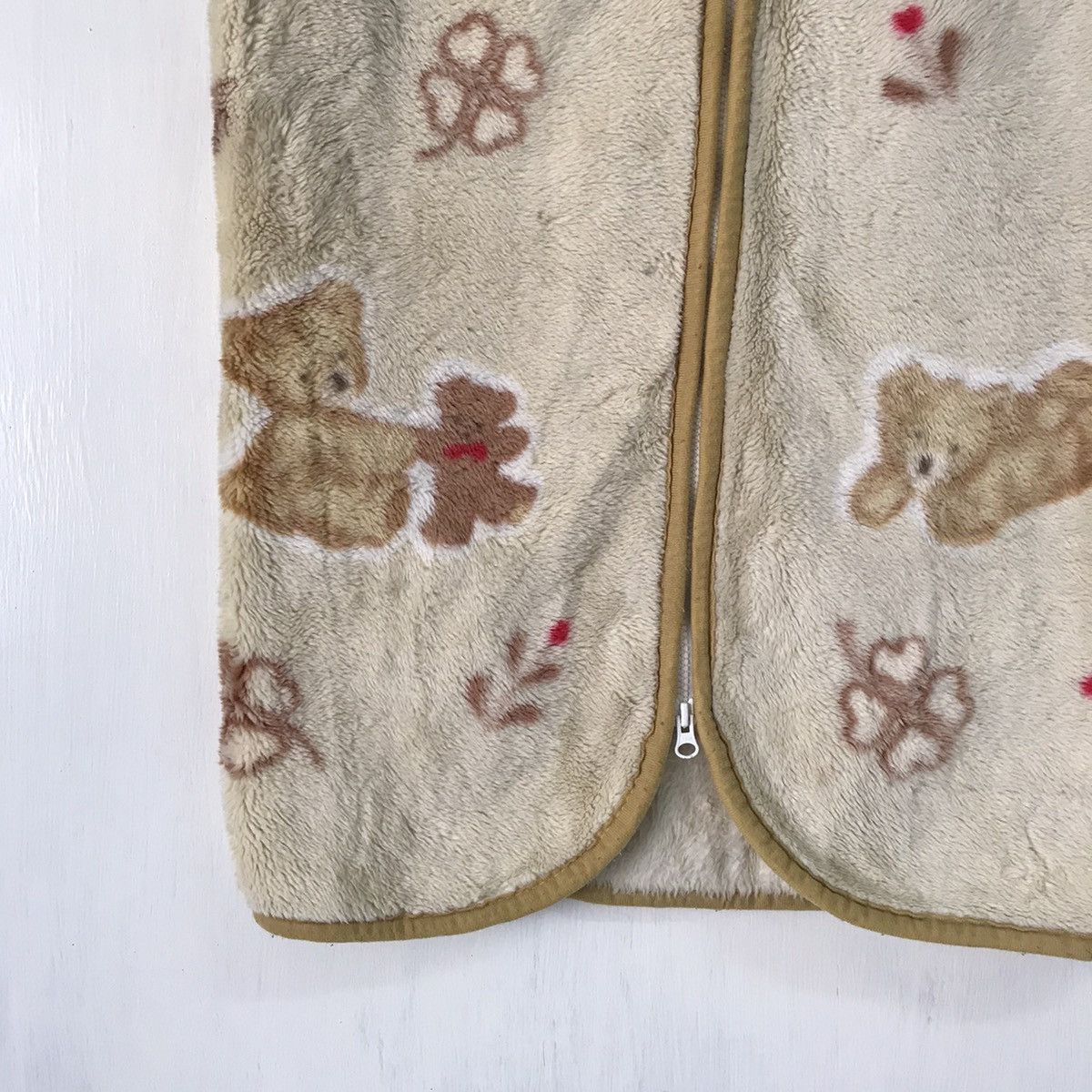 Japanese Brand Vintage Bear in the world fleece vest Size US S / EU 44-46 / 1 - 4 Thumbnail