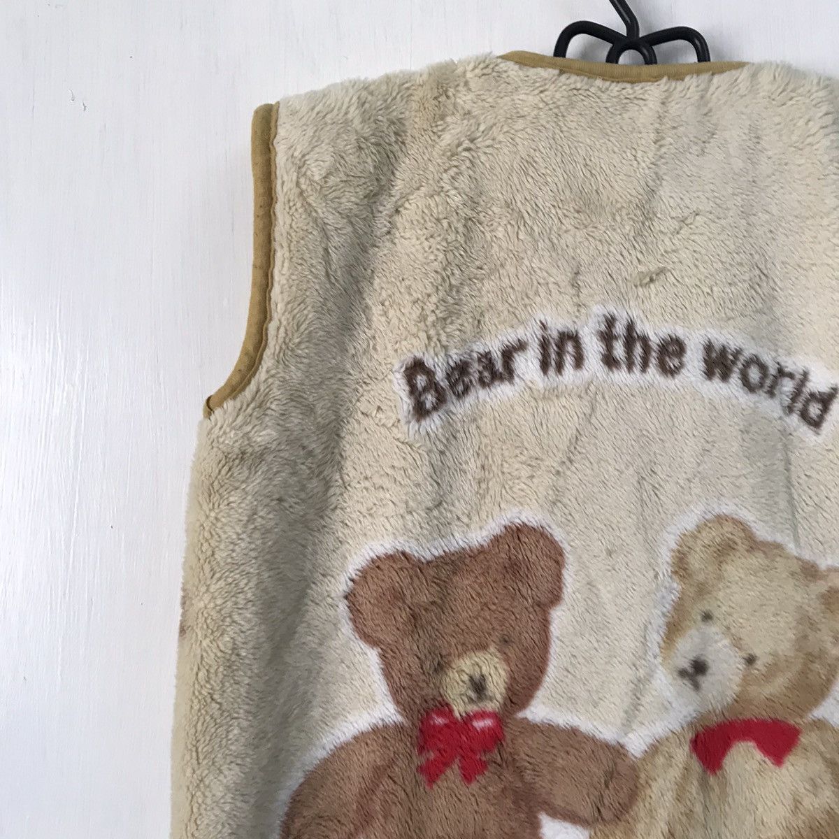 Japanese Brand Vintage Bear in the world fleece vest Size US S / EU 44-46 / 1 - 7 Thumbnail