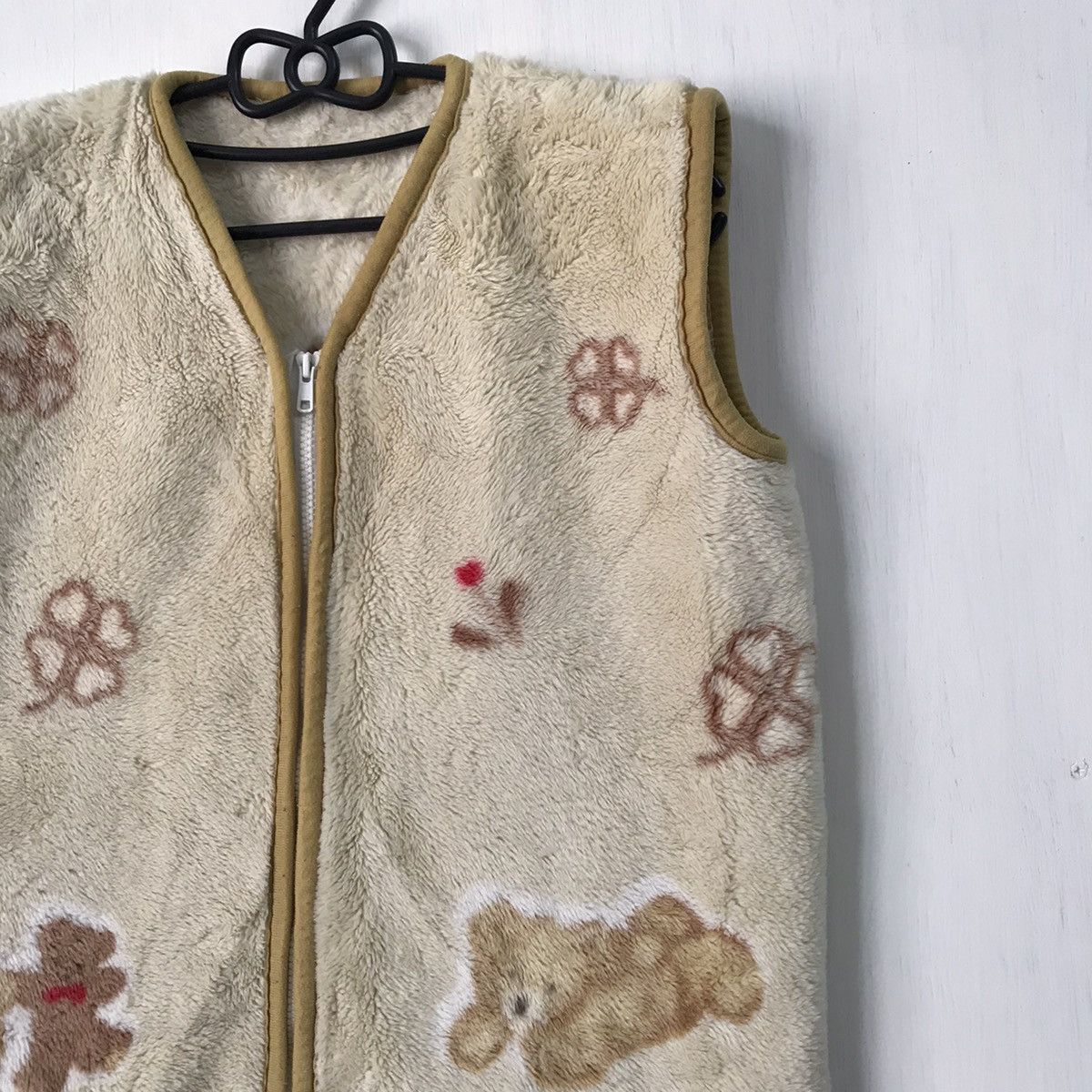 Japanese Brand Vintage Bear in the world fleece vest Size US S / EU 44-46 / 1 - 6 Thumbnail