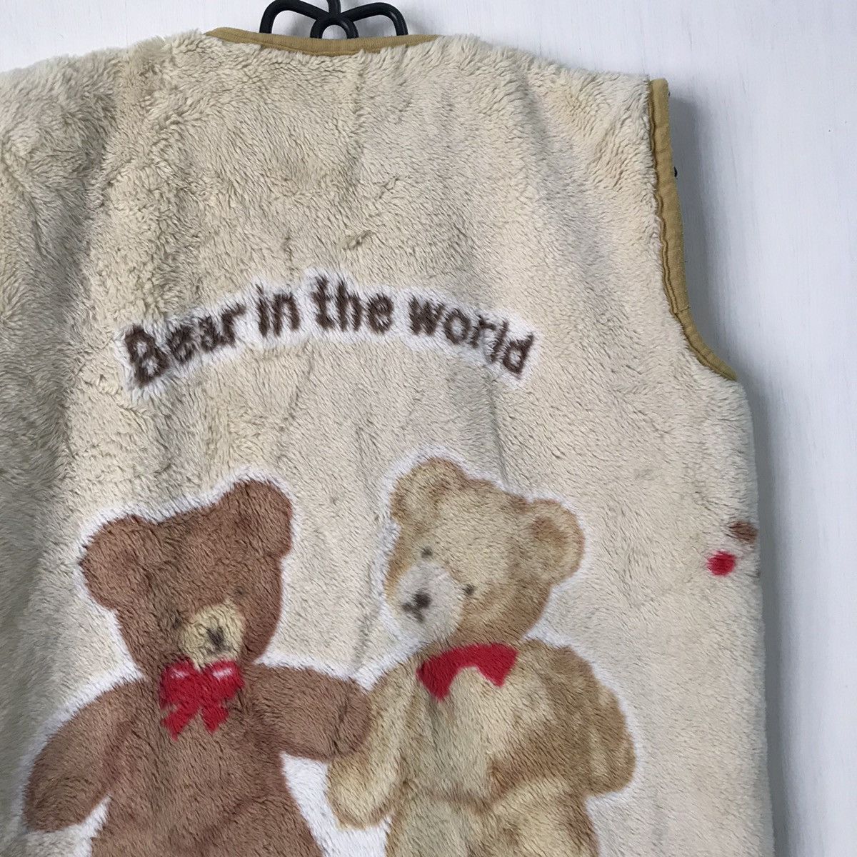 Japanese Brand Vintage Bear in the world fleece vest Size US S / EU 44-46 / 1 - 10 Thumbnail