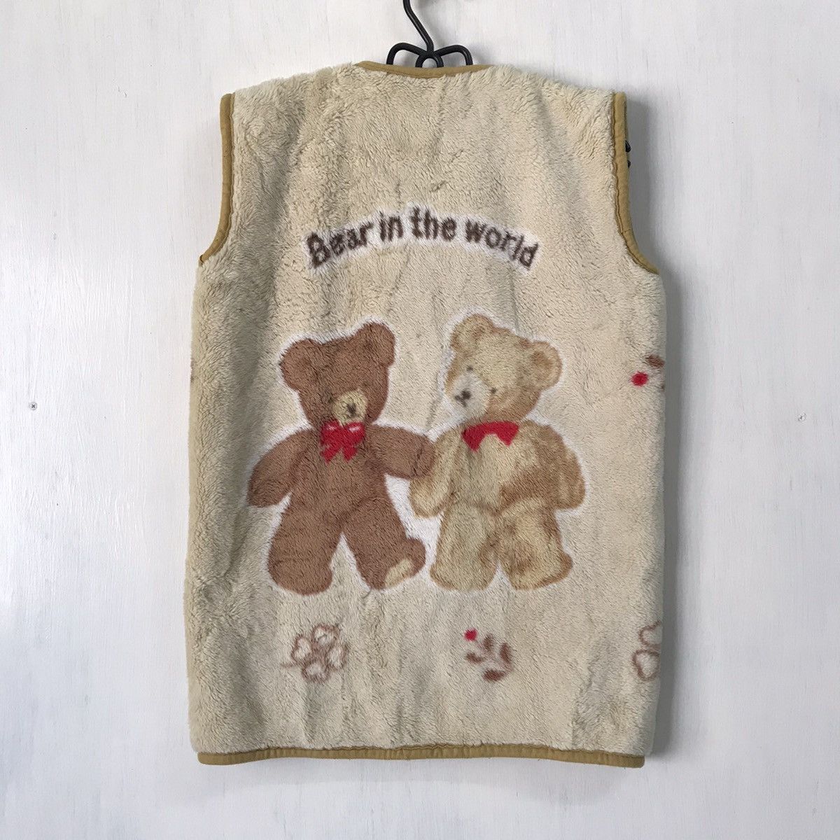 Japanese Brand Vintage Bear in the world fleece vest Size US S / EU 44-46 / 1 - 1 Thumbnail