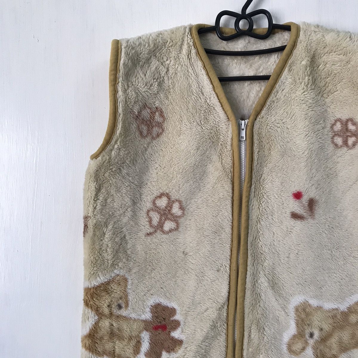 Japanese Brand Vintage Bear in the world fleece vest Size US S / EU 44-46 / 1 - 3 Thumbnail