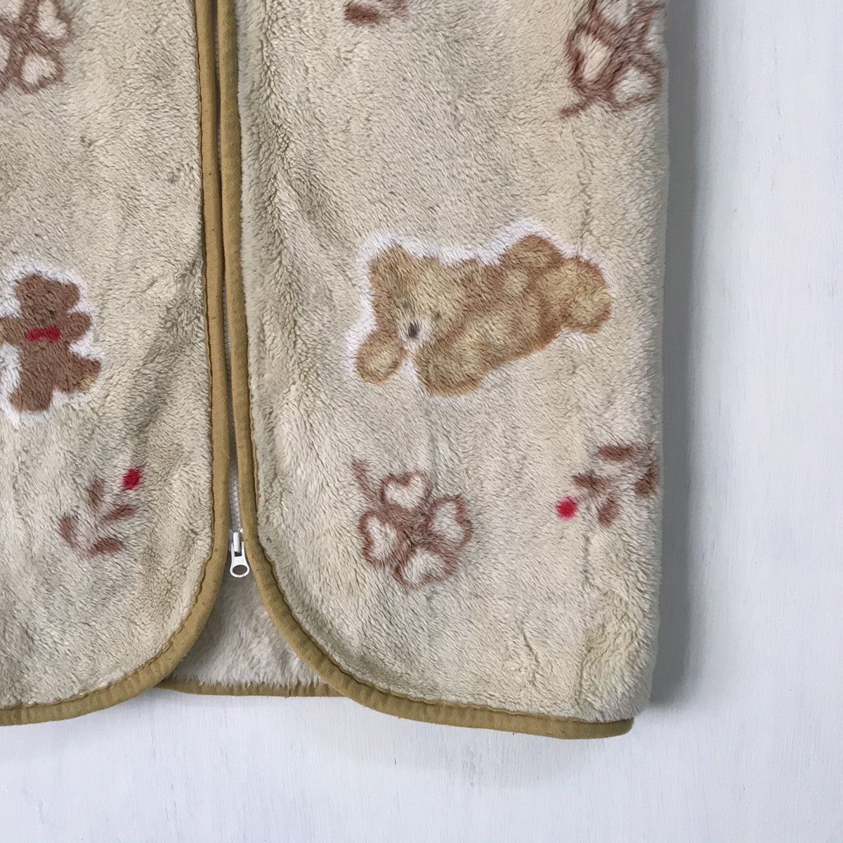Japanese Brand Vintage Bear in the world fleece vest Size US S / EU 44-46 / 1 - 5 Thumbnail