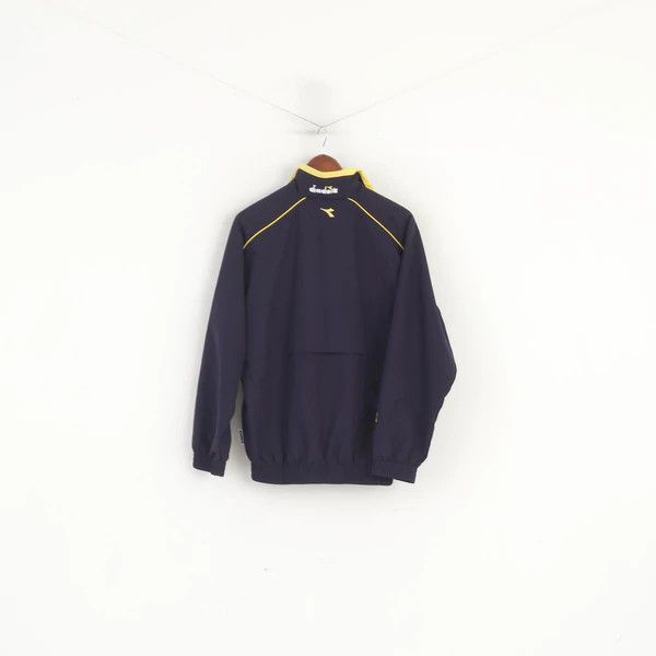 Diadora Diadora Men S Jacket Navy Bomber Vintage Top 5519 Size US S / EU 44-46 / 1 - 7 Thumbnail