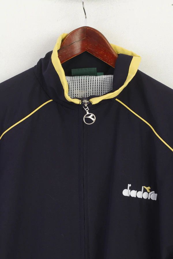Diadora Diadora Men S Jacket Navy Bomber Vintage Top 5519 Size US S / EU 44-46 / 1 - 3 Thumbnail