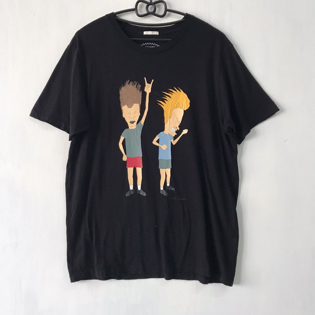 image of Cartoon Network x Mtv Beavis And Butt-Head Mike Judge Tshirt, Men's (Size Medium)