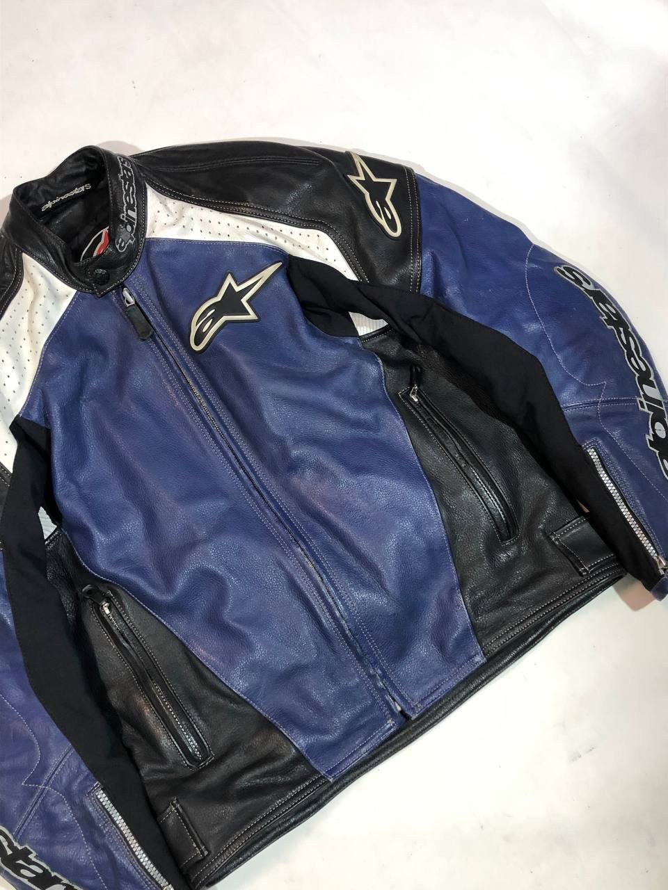 Other Alpinestars Racing Moto Leather Jacket Vintage Size US S / EU 44-46 / 1 - 7 Thumbnail