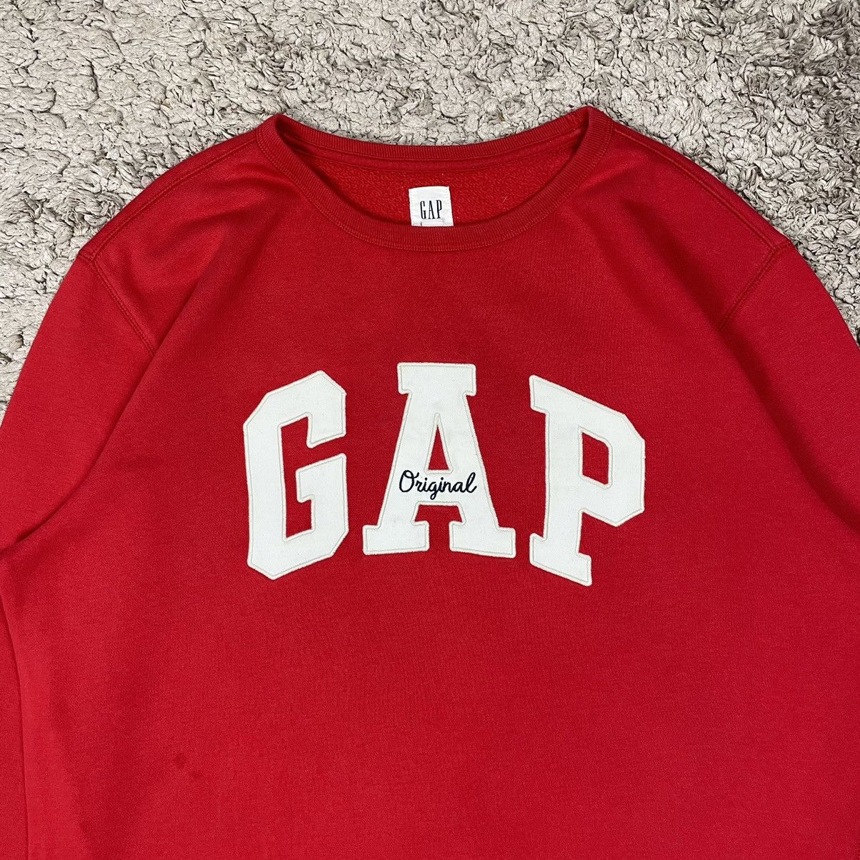Gap × Vintage Vintage Gap Spell Out Sweatshirt Size US L / EU 52-54 / 3 - 5 Thumbnail