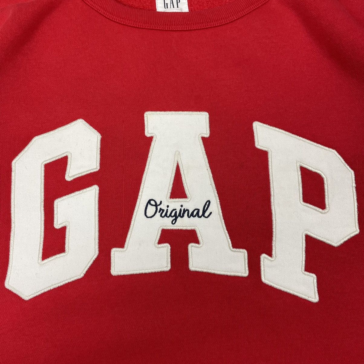 Gap × Vintage Vintage Gap Spell Out Sweatshirt Size US L / EU 52-54 / 3 - 6 Thumbnail