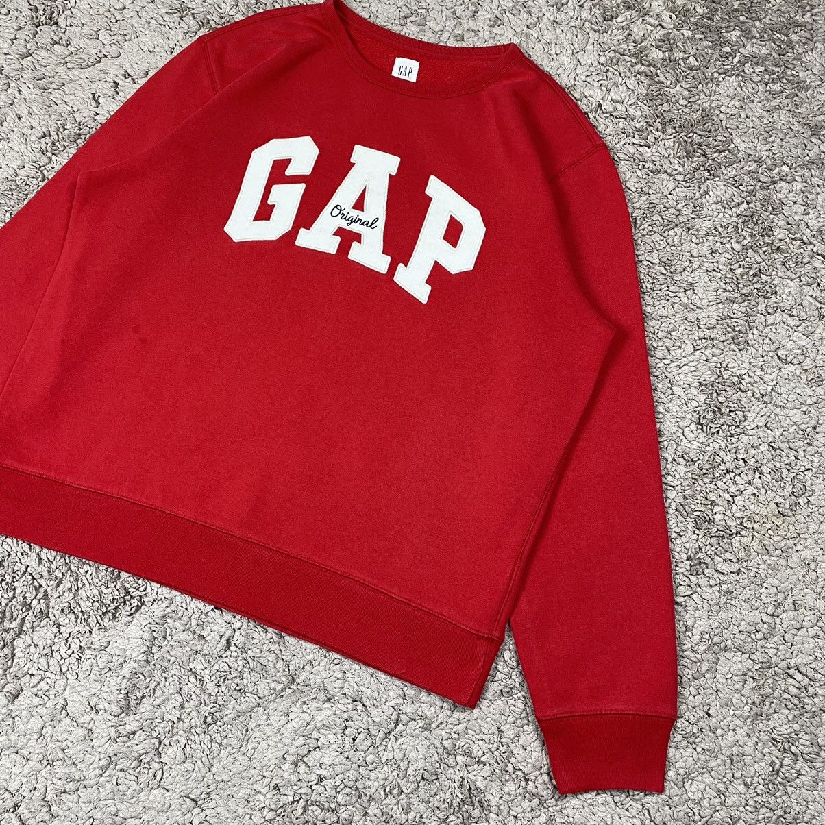 Gap × Vintage Vintage Gap Spell Out Sweatshirt Size US L / EU 52-54 / 3 - 4 Thumbnail
