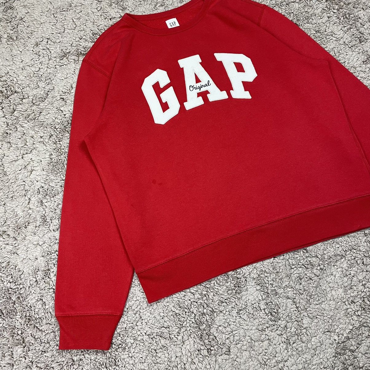Gap × Vintage Vintage Gap Spell Out Sweatshirt Size US L / EU 52-54 / 3 - 3 Thumbnail