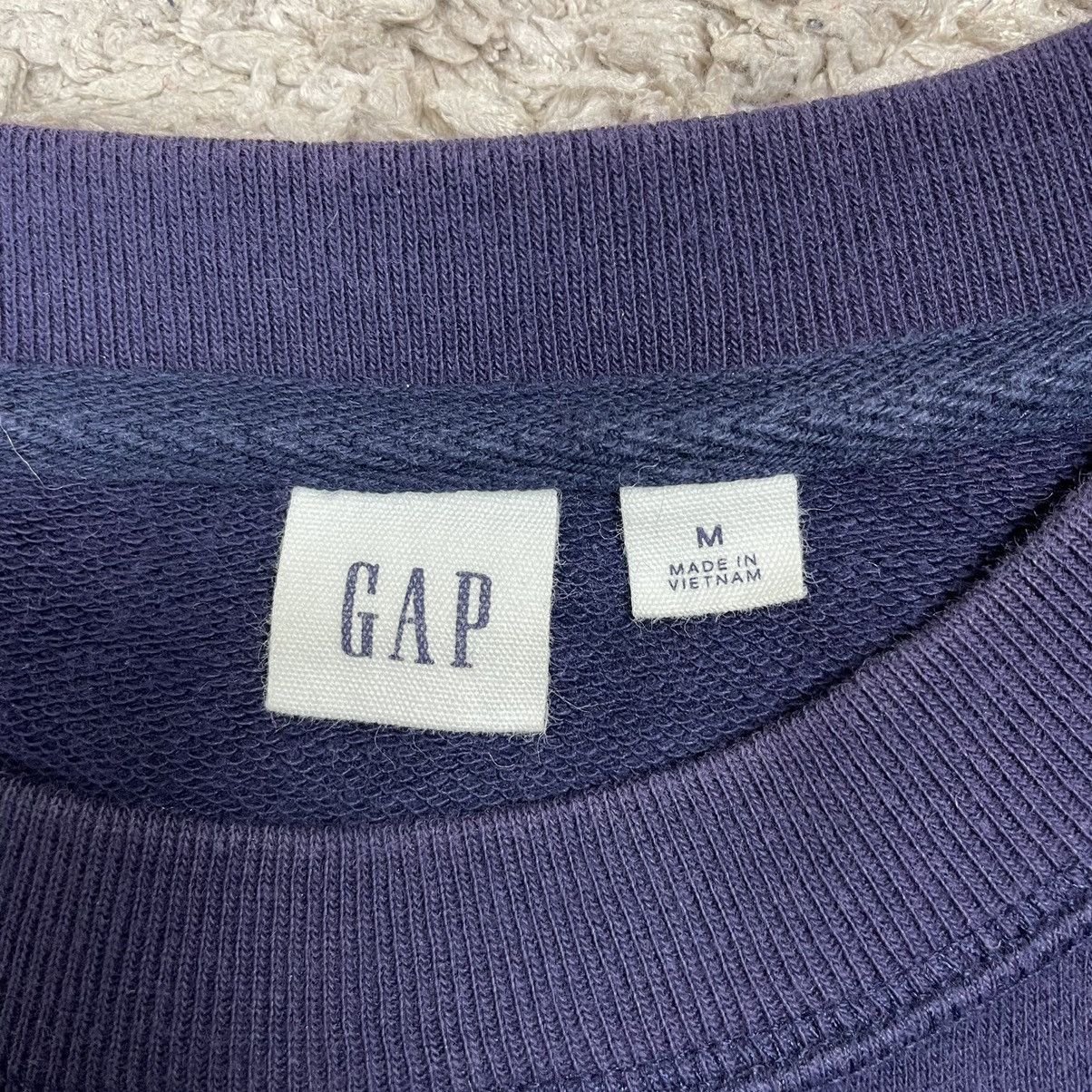 Gap × Vintage Vintage Faded Gap Big Printed Spellout Sweatshirt Size US M / EU 48-50 / 2 - 14 Thumbnail