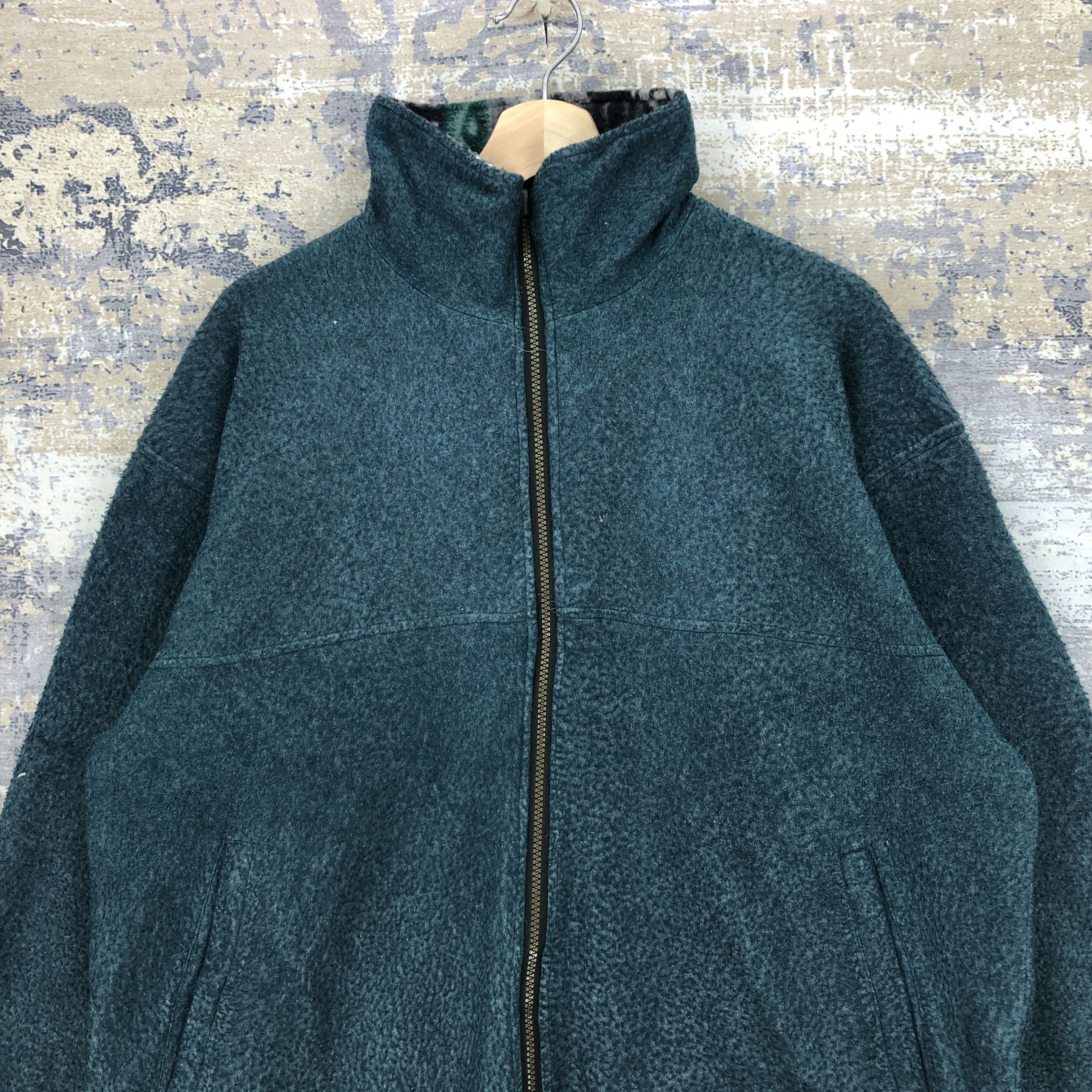 Japanese Brand × Vintage Vintage Big Field Fleece Jacket Outdoor Reversible Jackets Size US L / EU 52-54 / 3 - 3 Thumbnail