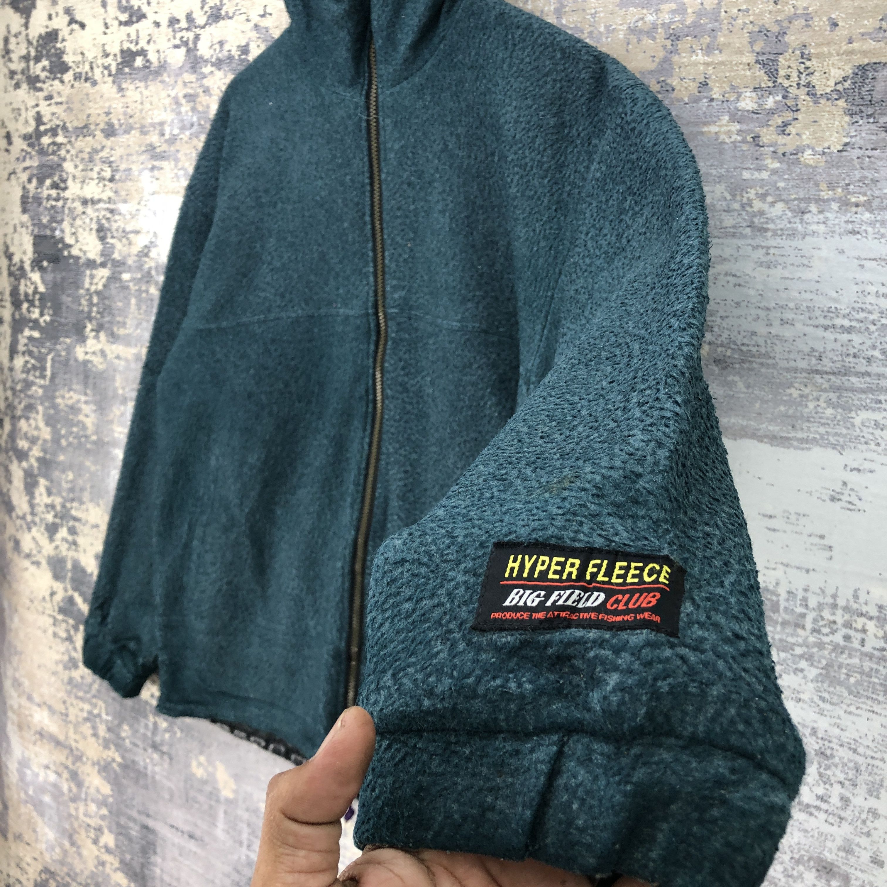 Japanese Brand × Vintage Vintage Big Field Fleece Jacket Outdoor Reversible Jackets Size US L / EU 52-54 / 3 - 5 Thumbnail