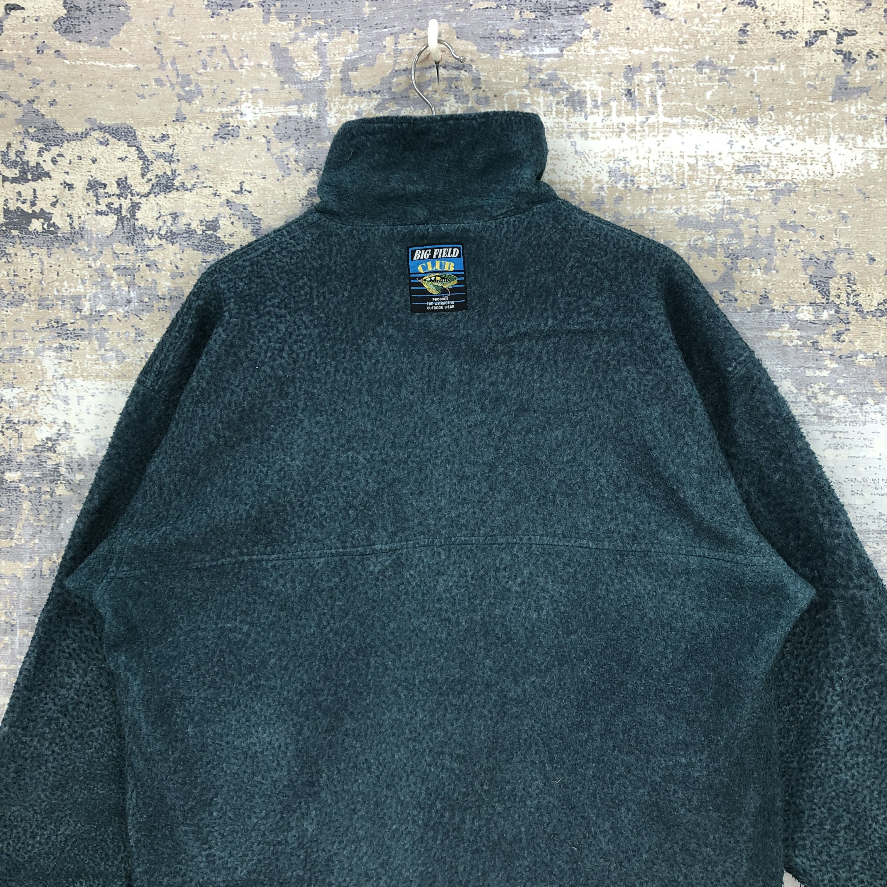 Japanese Brand × Vintage Vintage Big Field Fleece Jacket Outdoor Reversible Jackets Size US L / EU 52-54 / 3 - 4 Thumbnail