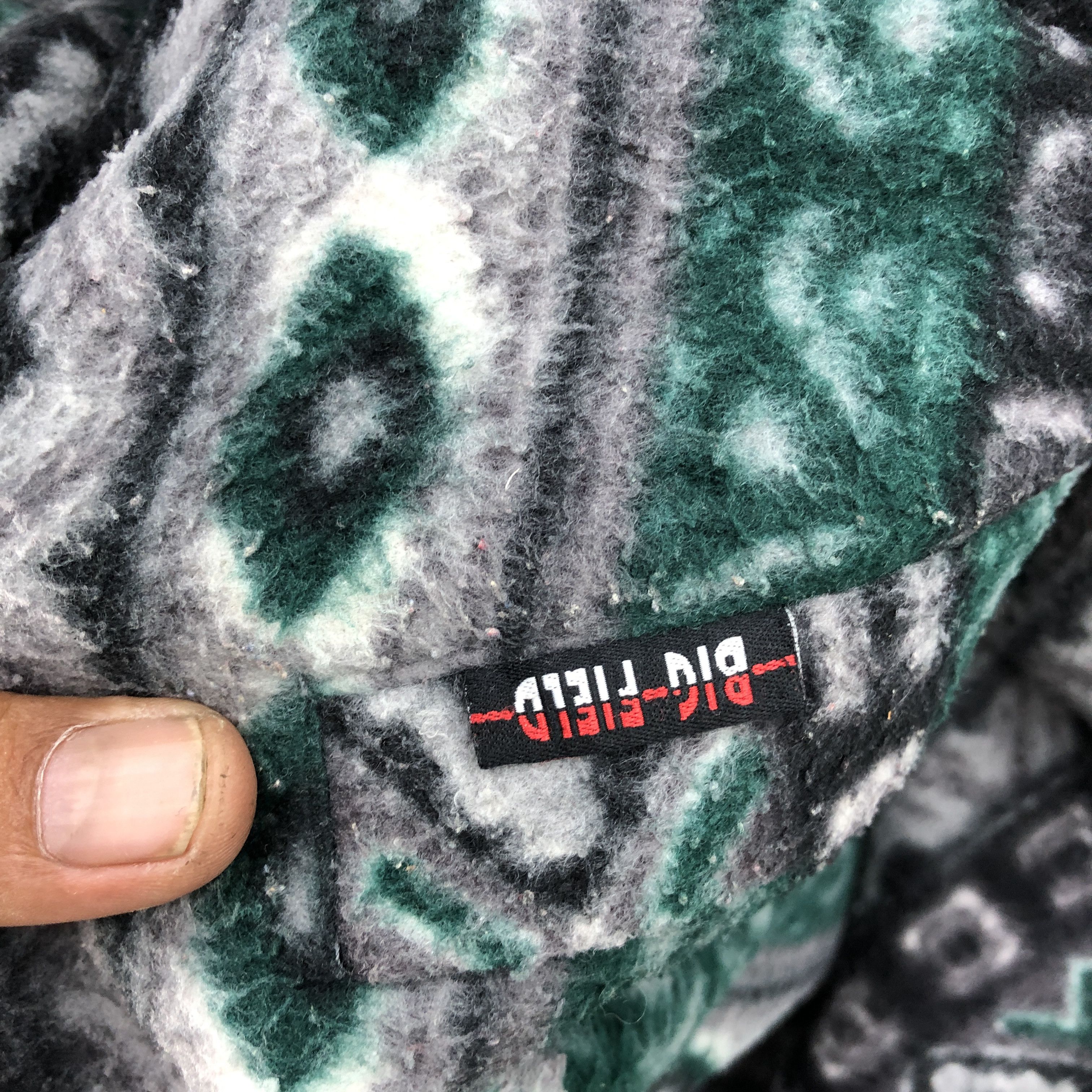 Japanese Brand × Vintage Vintage Big Field Fleece Jacket Outdoor Reversible Jackets Size US L / EU 52-54 / 3 - 10 Thumbnail