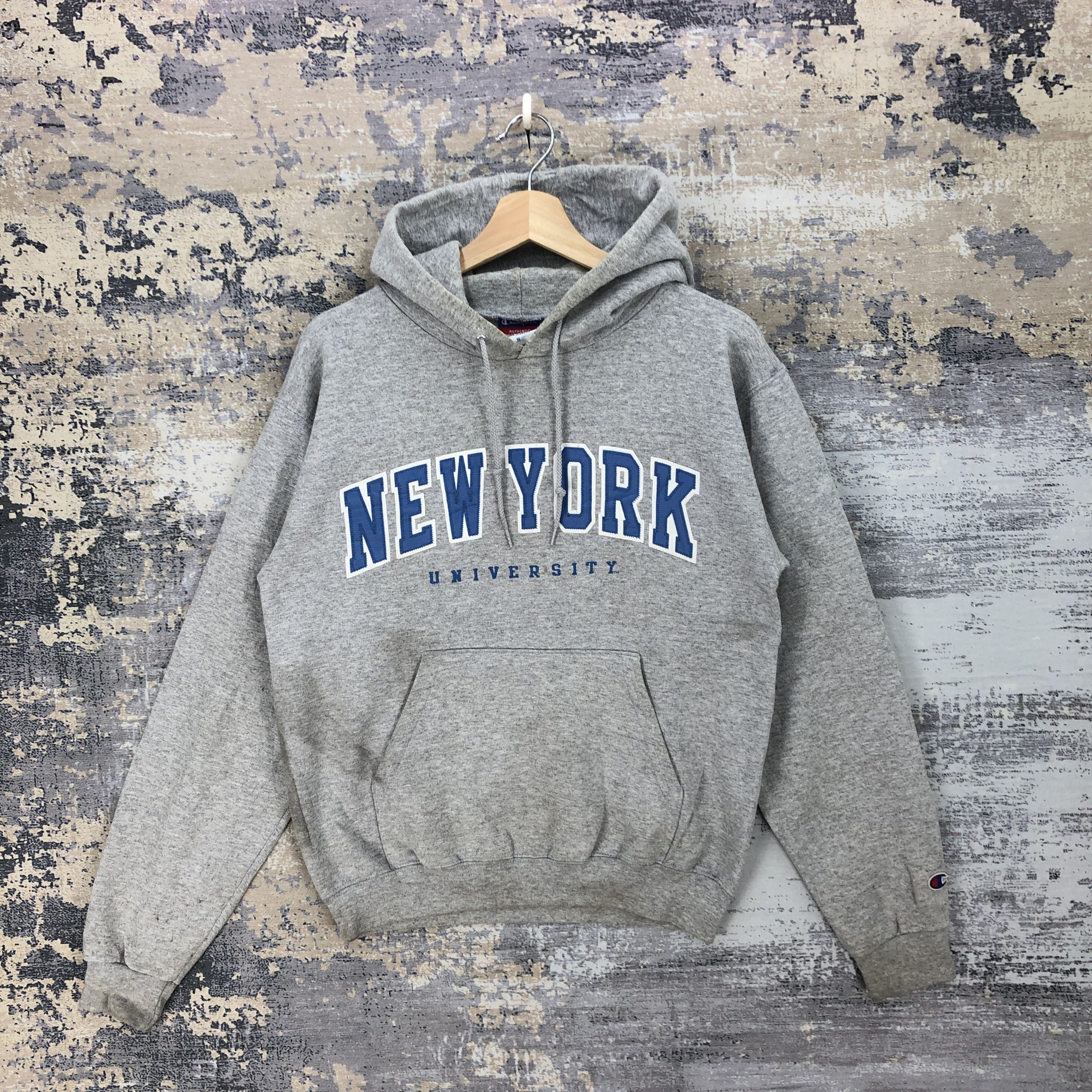 Champion Champion Sweater New York University Sweatshirt Hoodie Size US S / EU 44-46 / 1 - 1 Thumbnail