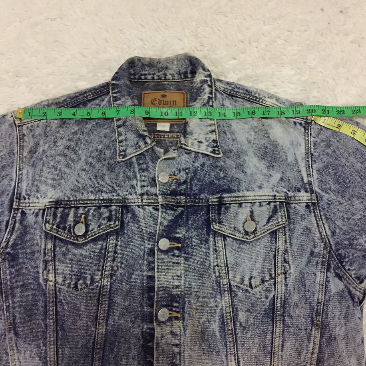 Edwin Vintage EDWIN Made in Japan denim jacket Size US L / EU 52-54 / 3 - 4 Thumbnail