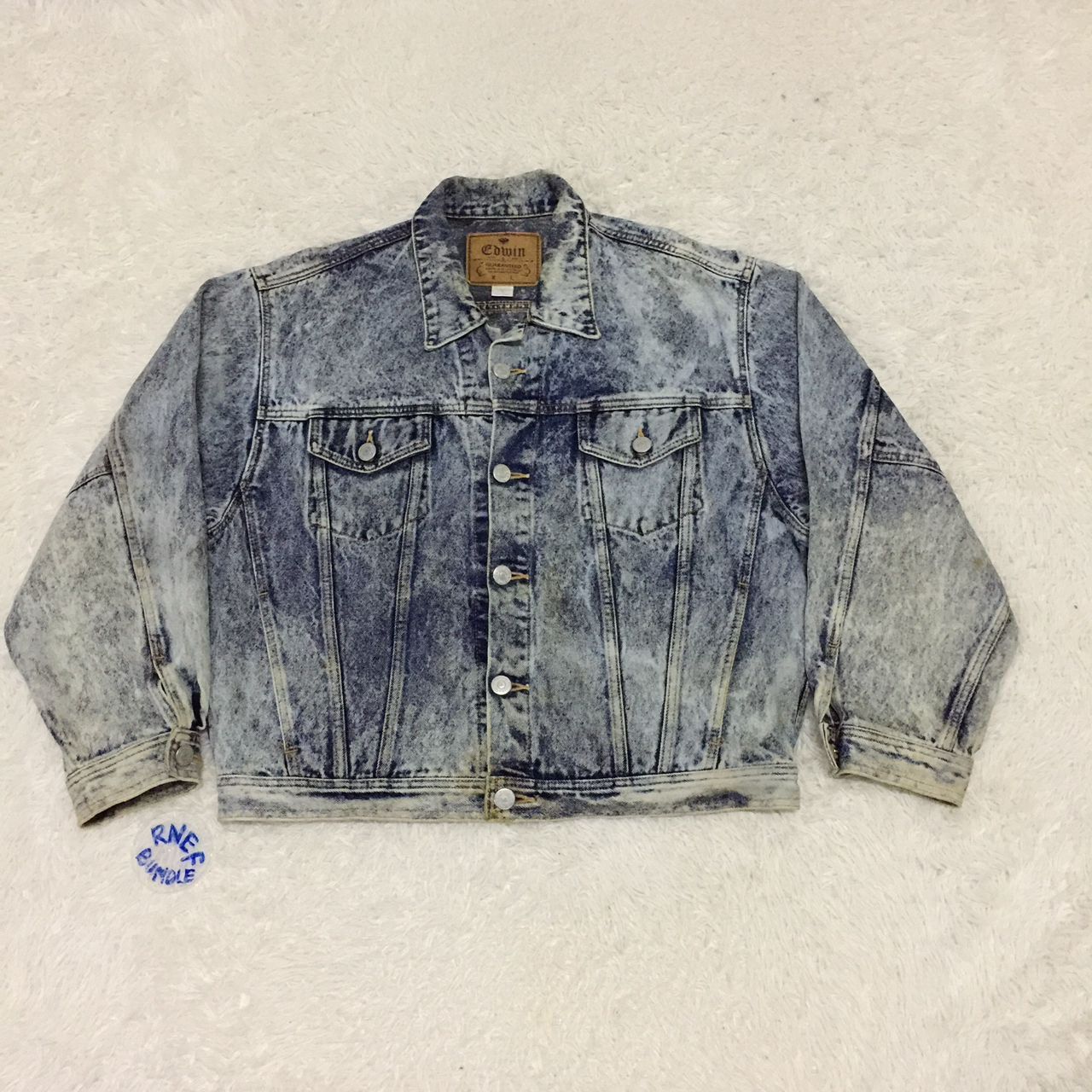 Edwin Vintage EDWIN Made in Japan denim jacket Size US L / EU 52-54 / 3 - 1 Thumbnail