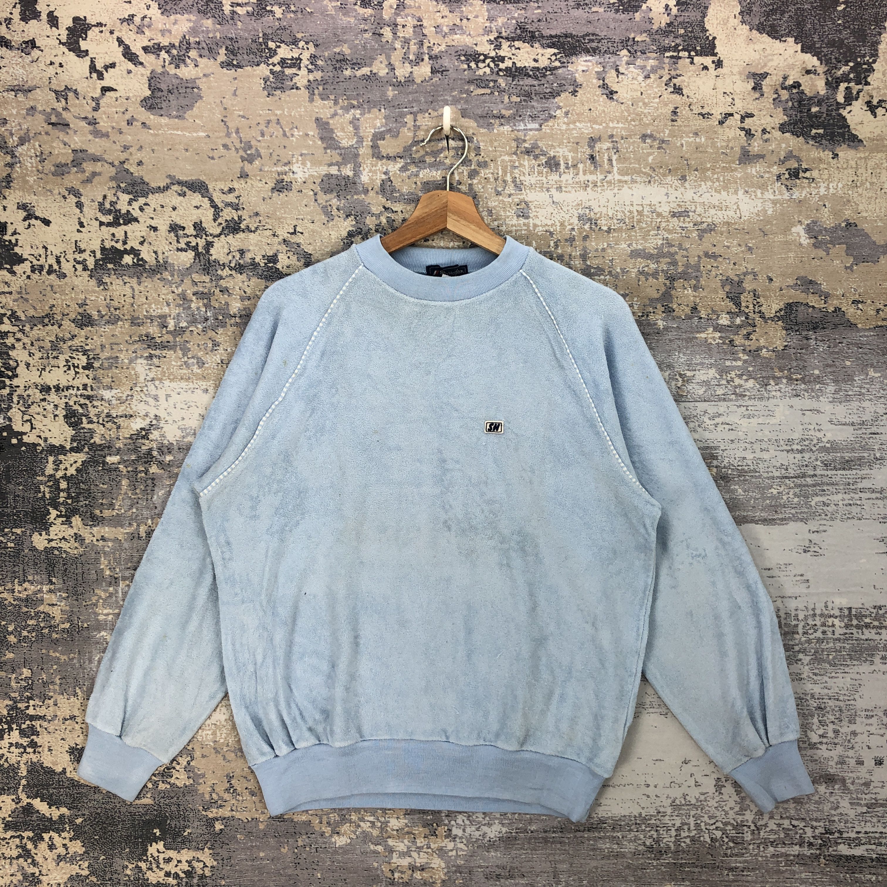 Japanese Brand Vintage 90's Sky Holidays Sweater Japanese Towel Sweatshirt Size US M / EU 48-50 / 2 - 1 Thumbnail