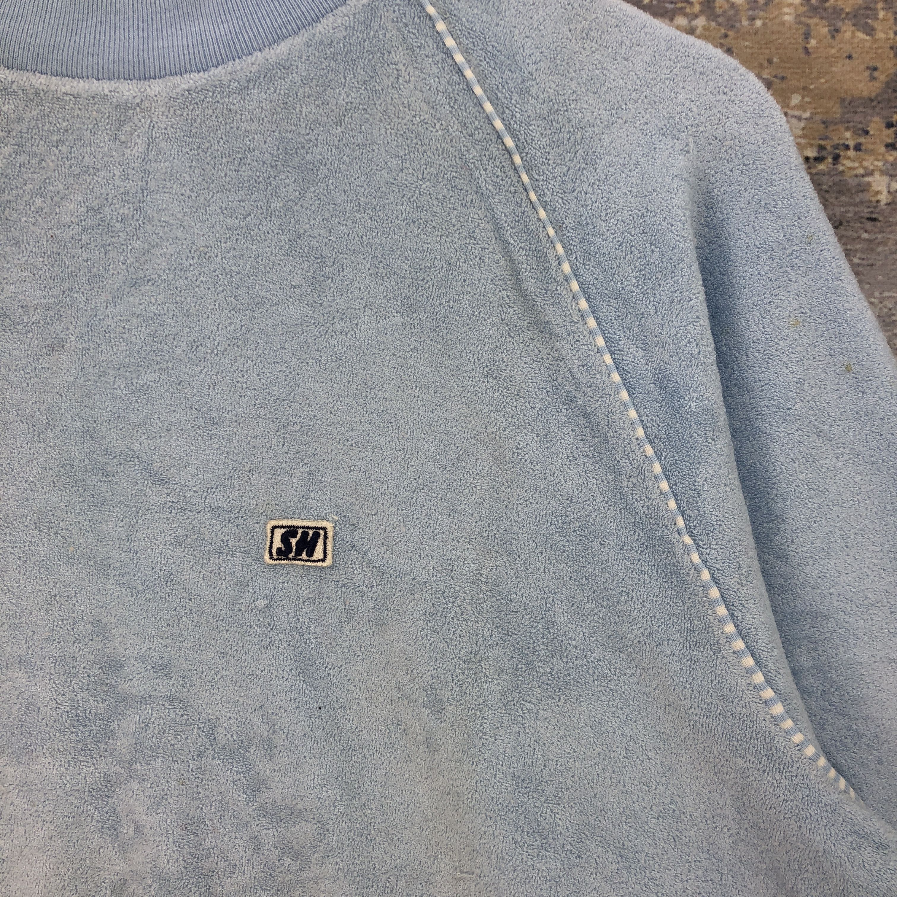 Japanese Brand Vintage 90's Sky Holidays Sweater Japanese Towel Sweatshirt Size US M / EU 48-50 / 2 - 3 Thumbnail