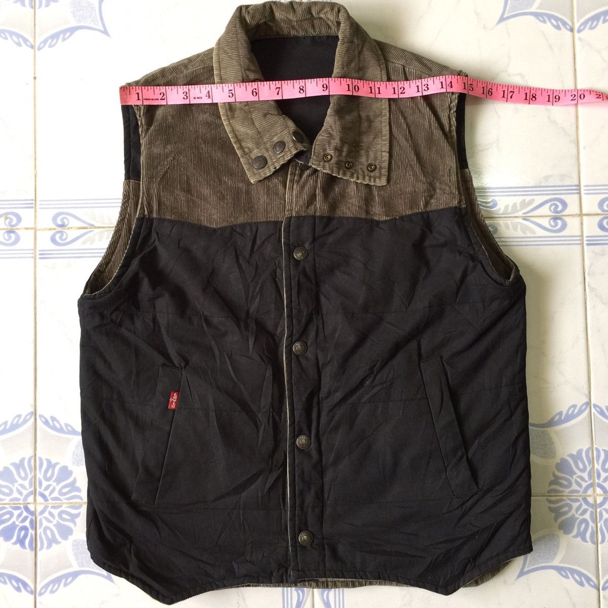 Levi's Reversible Levi’s vest jacket corduroy Size US M / EU 48-50 / 2 - 14 Thumbnail