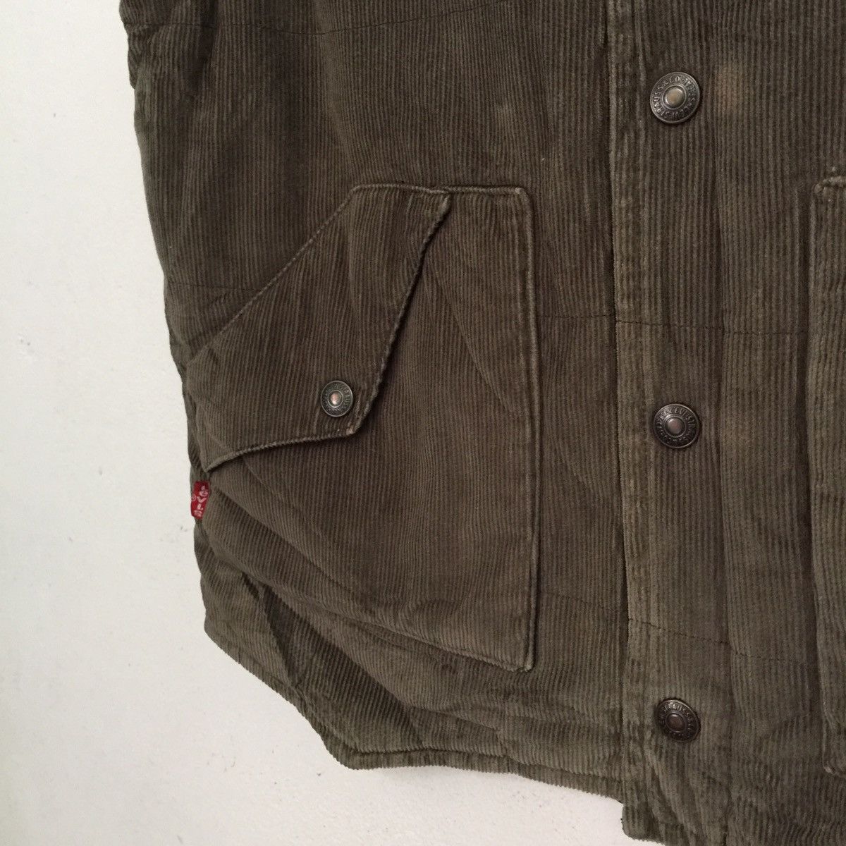 Levi's Reversible Levi’s vest jacket corduroy Size US M / EU 48-50 / 2 - 9 Thumbnail