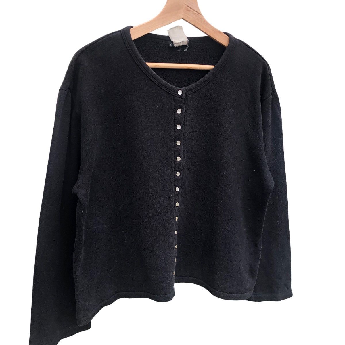 Designer × Vintage × agnes b. Vintage Agnes B cropped button Up Size ONE SIZE - 3 Thumbnail
