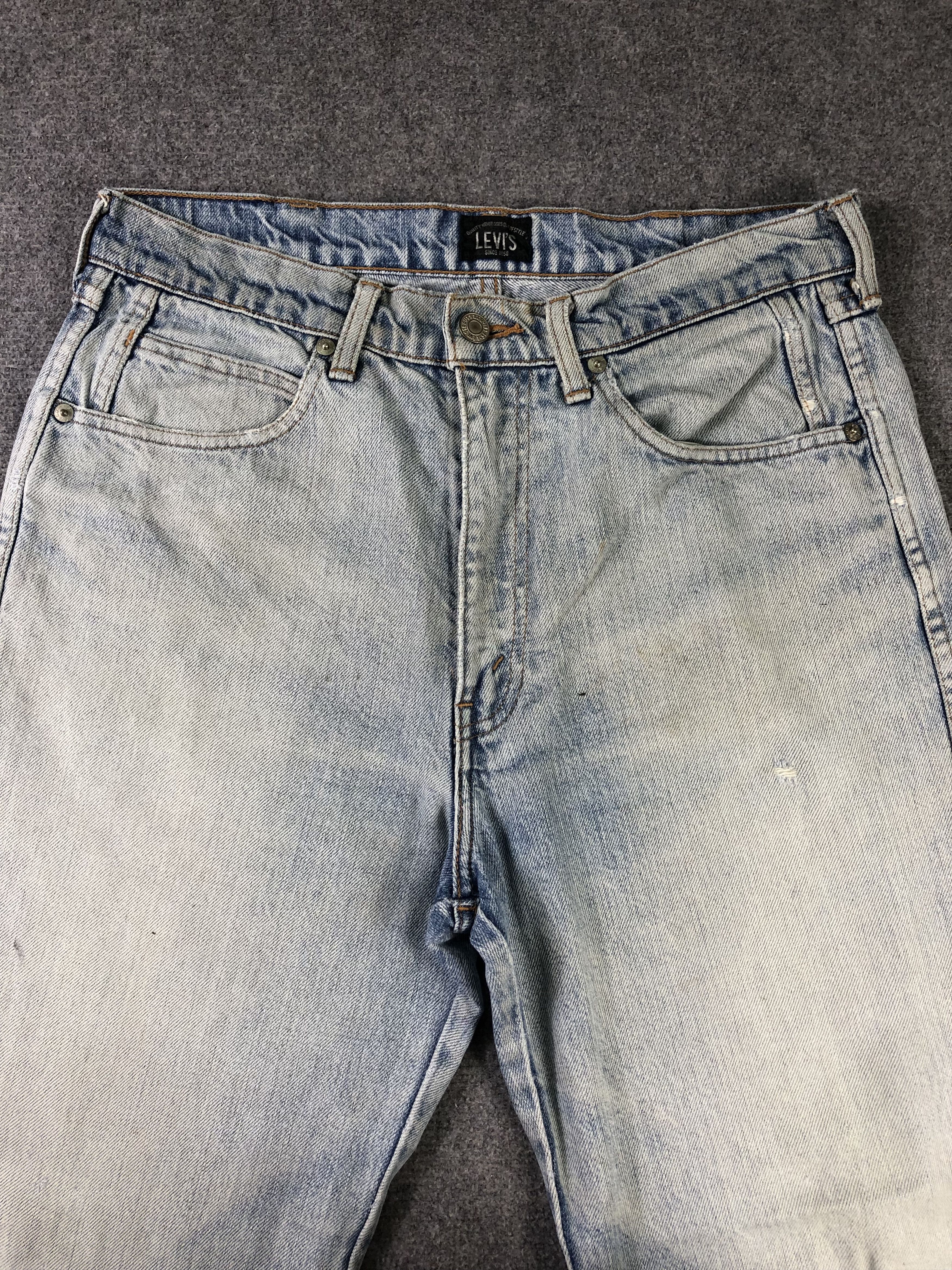 Levi's Light Blue Levis Denim Jeans 32x29 Size US 32 / EU 48 - 2 Thumbnail