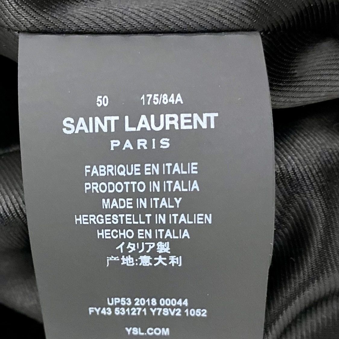 Saint Laurent Paris Saint Laurent Varsity Jacket With Jukebox In Medium Size US M / EU 48-50 / 2 - 6 Thumbnail