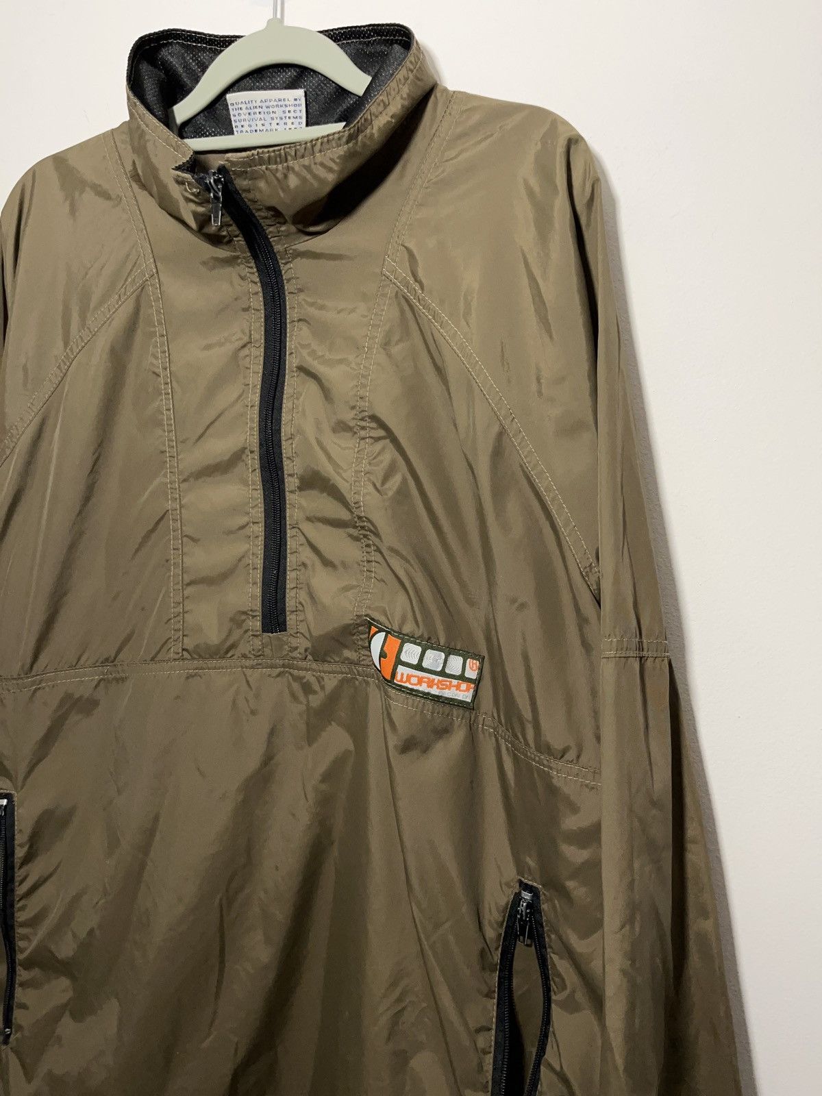 Vintage 1990s alien workshop anorak windbreaker jacket vintage skate Size US L / EU 52-54 / 3 - 3 Thumbnail