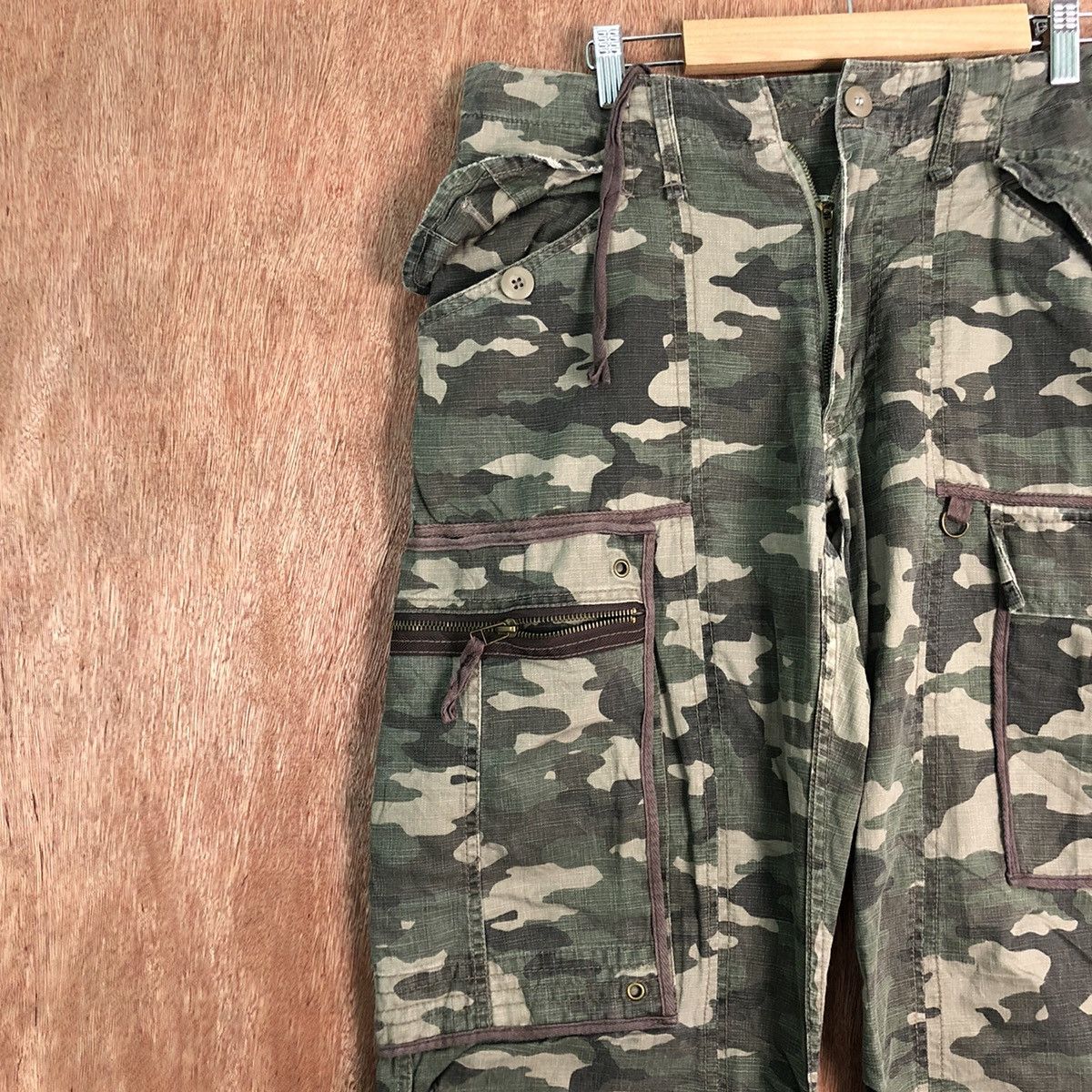Japanese Brand Rush Hour Camo Multipocket Tactical Cargo Pants #c212 Size US 34 / EU 50 - 5 Thumbnail