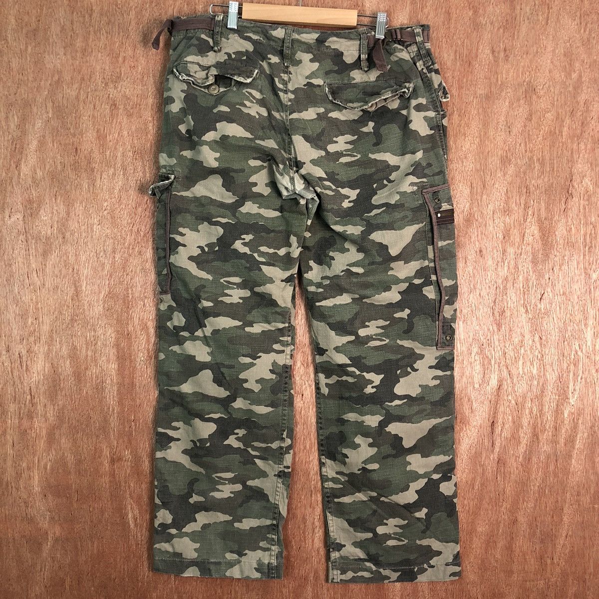 Japanese Brand Rush Hour Camo Multipocket Tactical Cargo Pants #c212 Size US 34 / EU 50 - 7 Thumbnail
