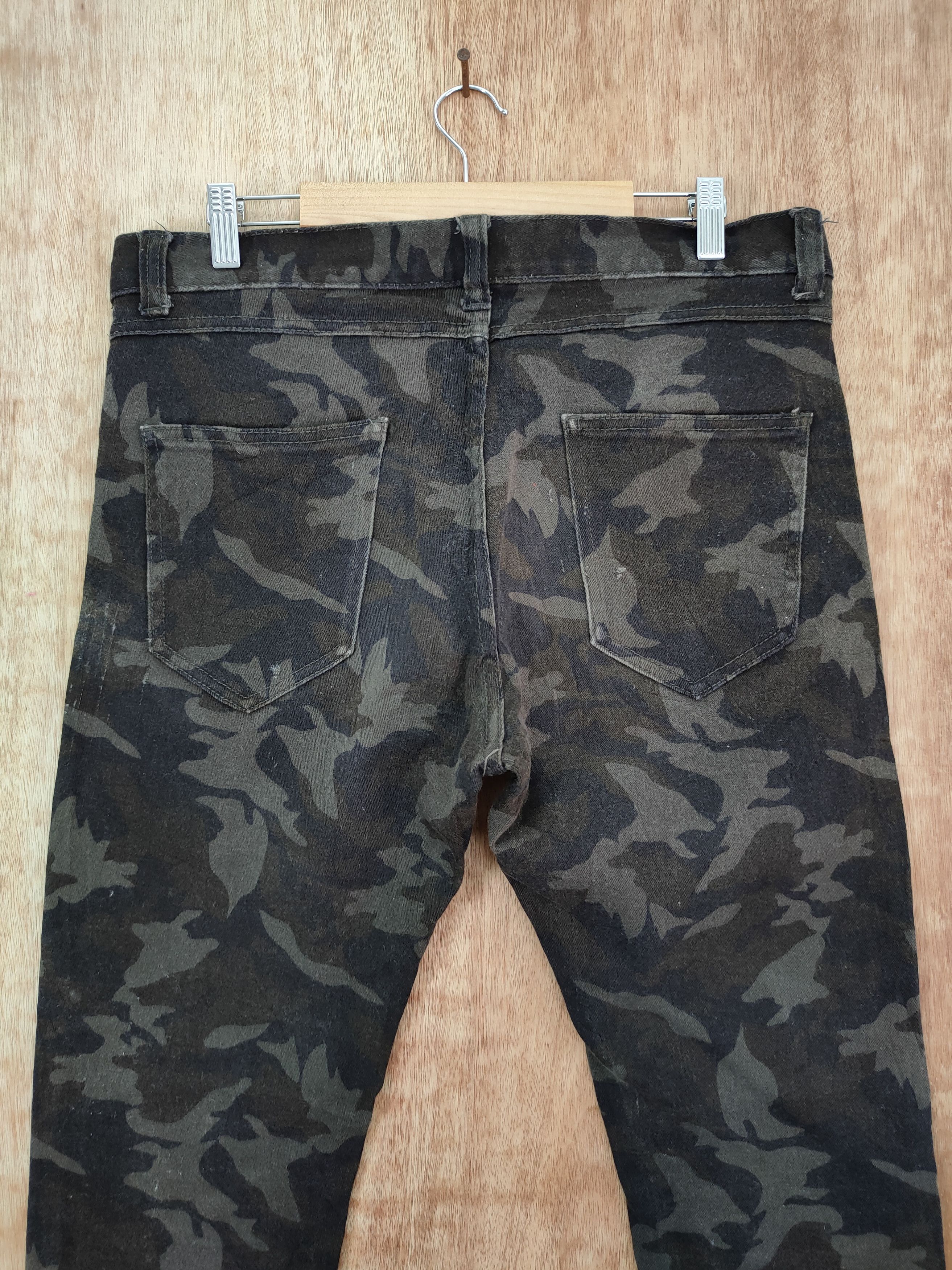 Japanese Brand DLL IMP Camo military vtg streetwear cargo pants #SP46-277T Size US 33 - 10 Thumbnail