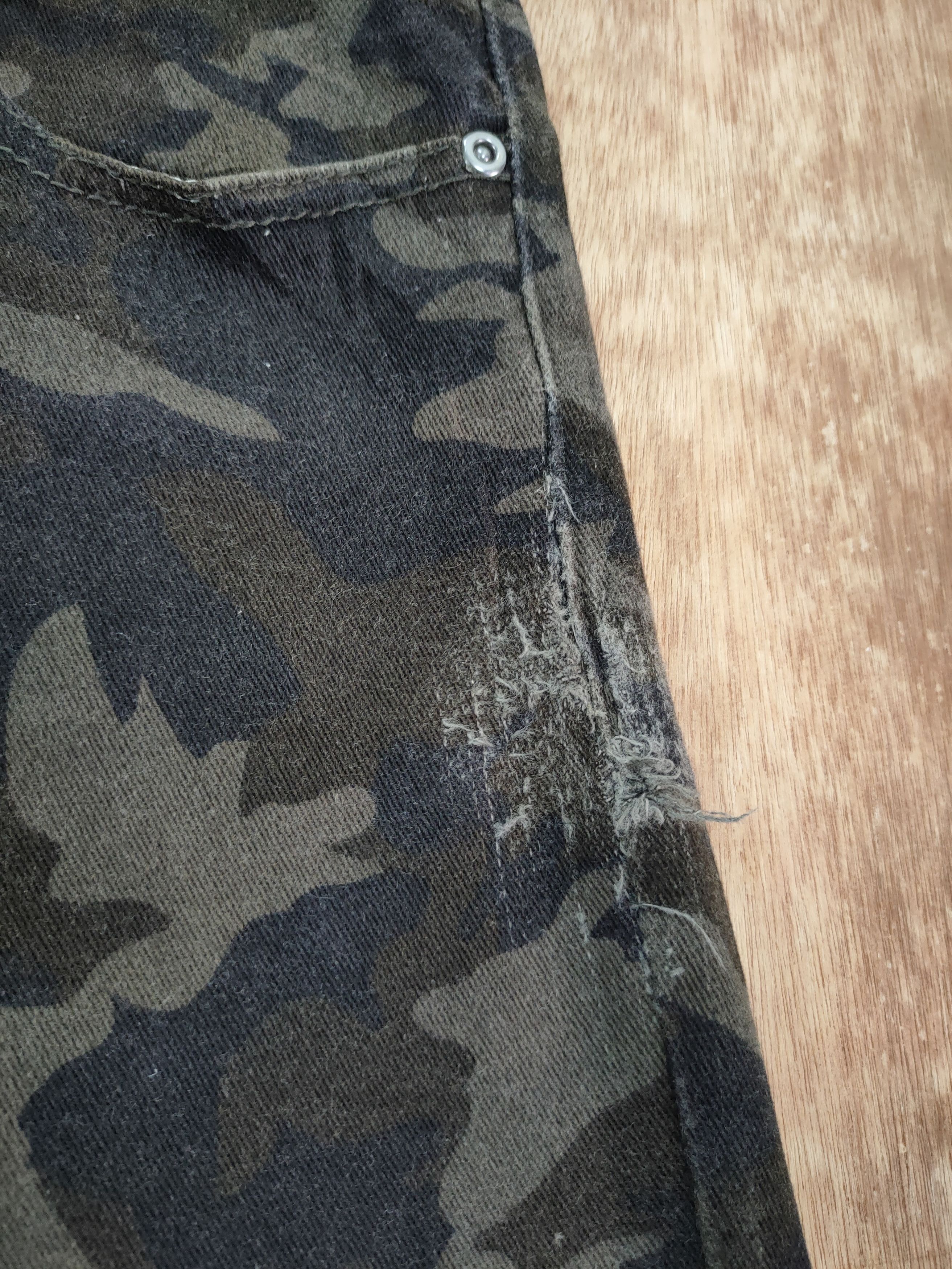 Japanese Brand DLL IMP Camo military vtg streetwear cargo pants #SP46-277T Size US 33 - 5 Thumbnail