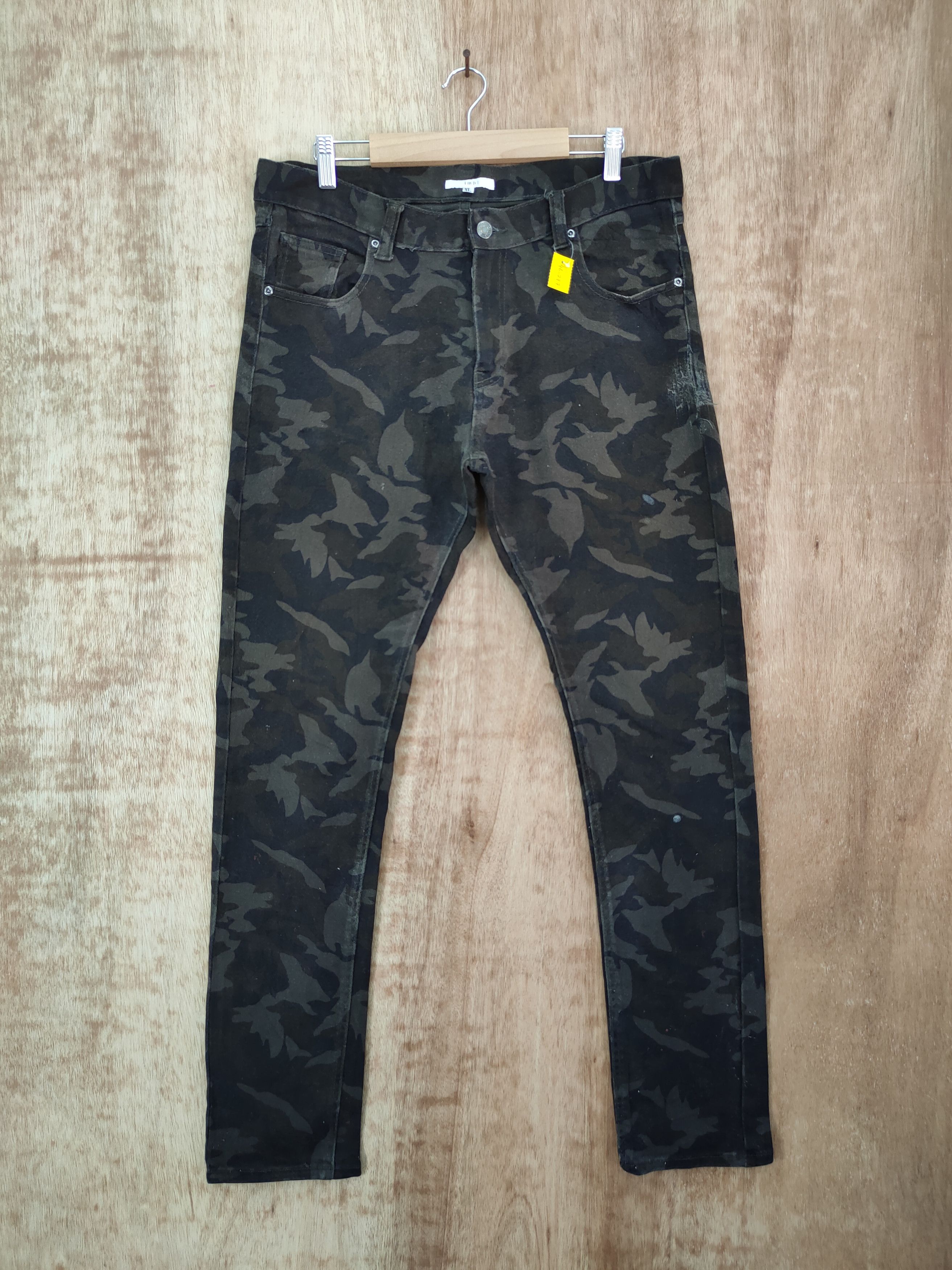 Japanese Brand DLL IMP Camo military vtg streetwear cargo pants #SP46-277T Size US 33 - 1 Thumbnail