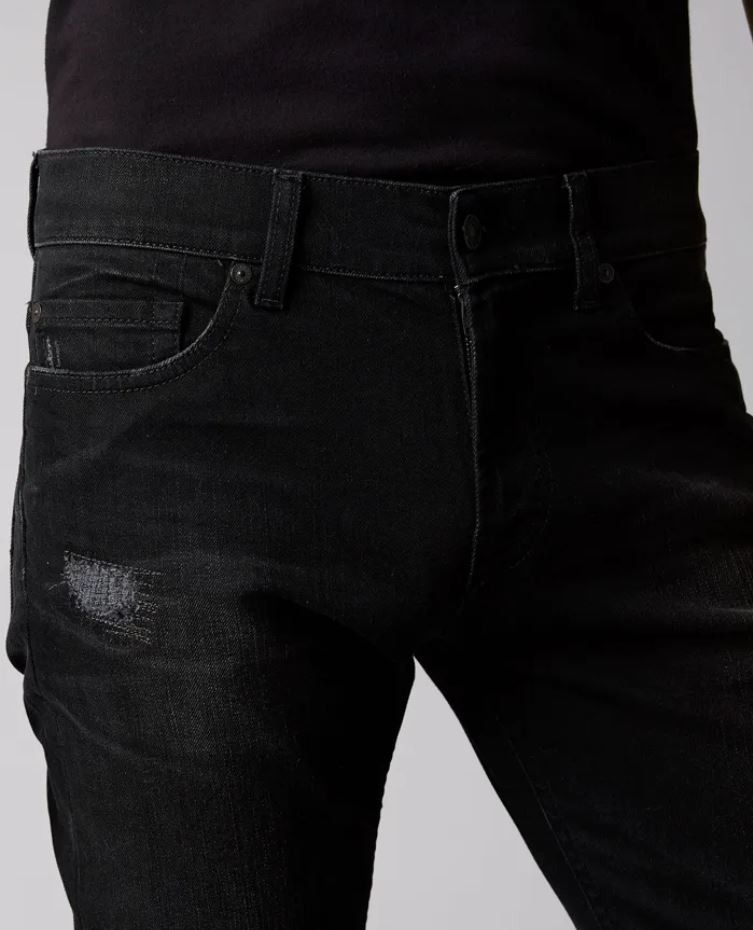 7 For All Mankind 7 For All Mankind Rodez Distressed Ronnie The Skinny Jeans Size US 31 - 4 Thumbnail
