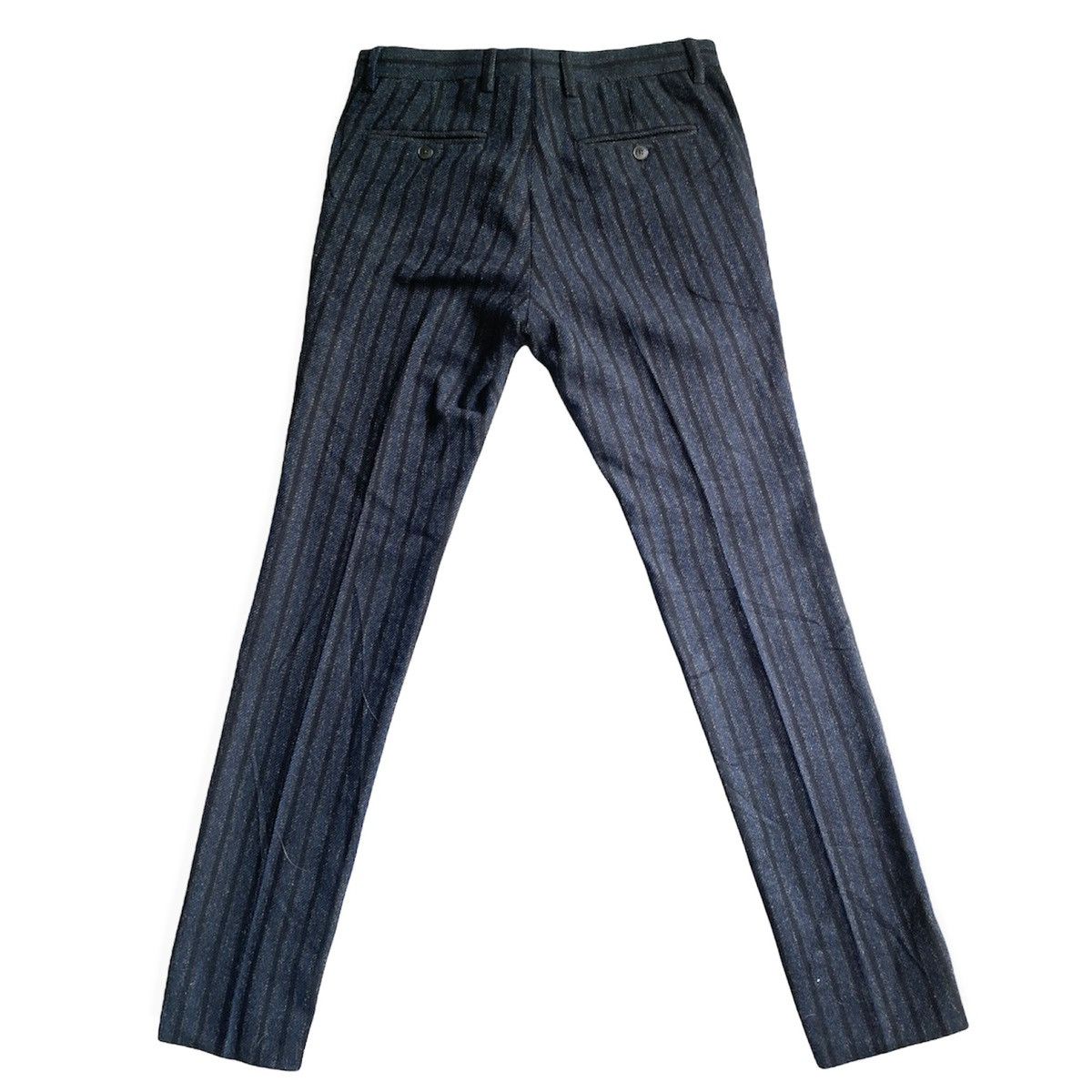Gucci Vintage Gucci Skinny Wool Striped Pants Size US 31 - 2 Thumbnail