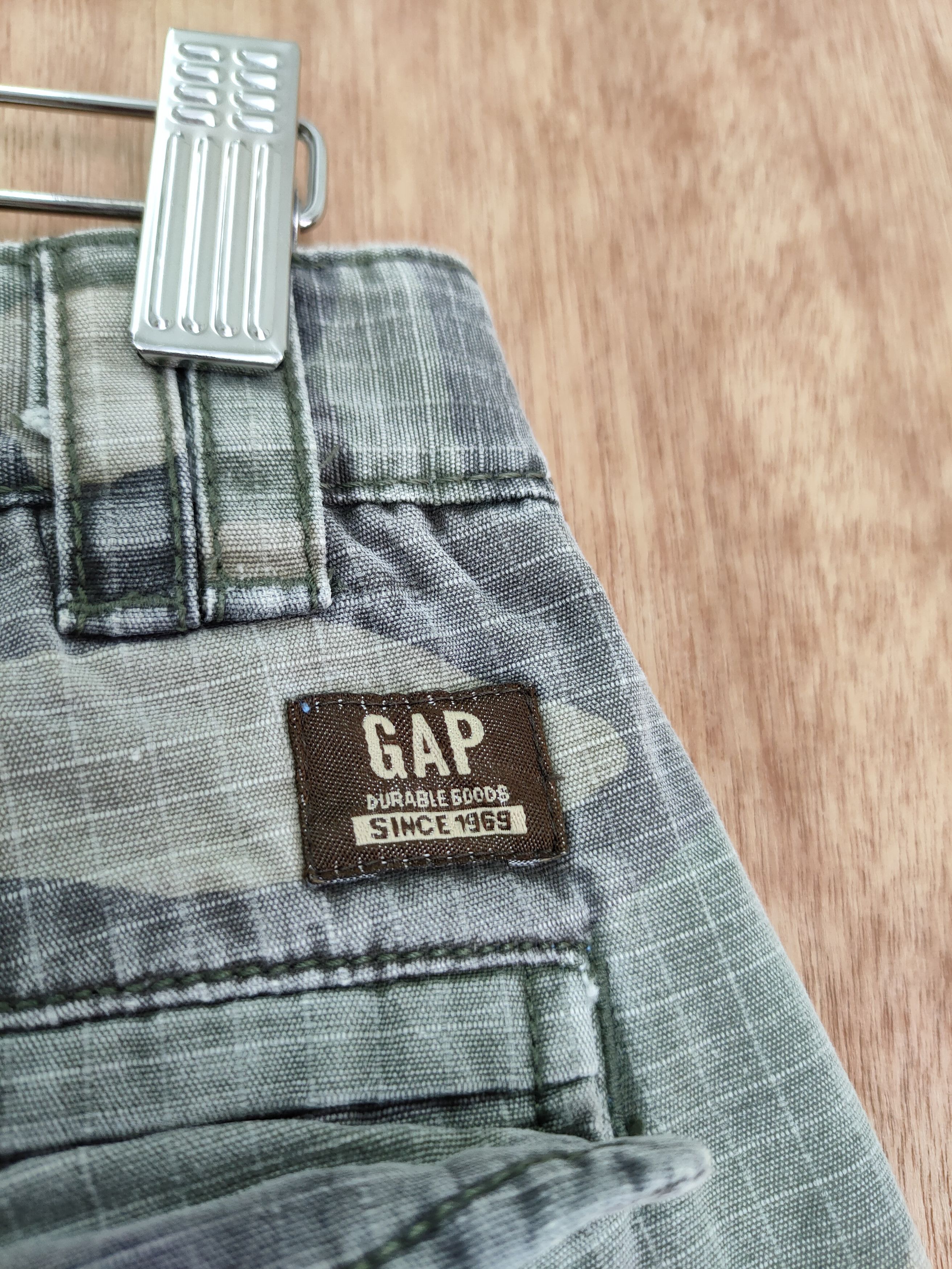 Gap DL Gap Kids camo faded cargo pants vintage #486 Size 26" / US 2 / IT 38 - 11 Thumbnail