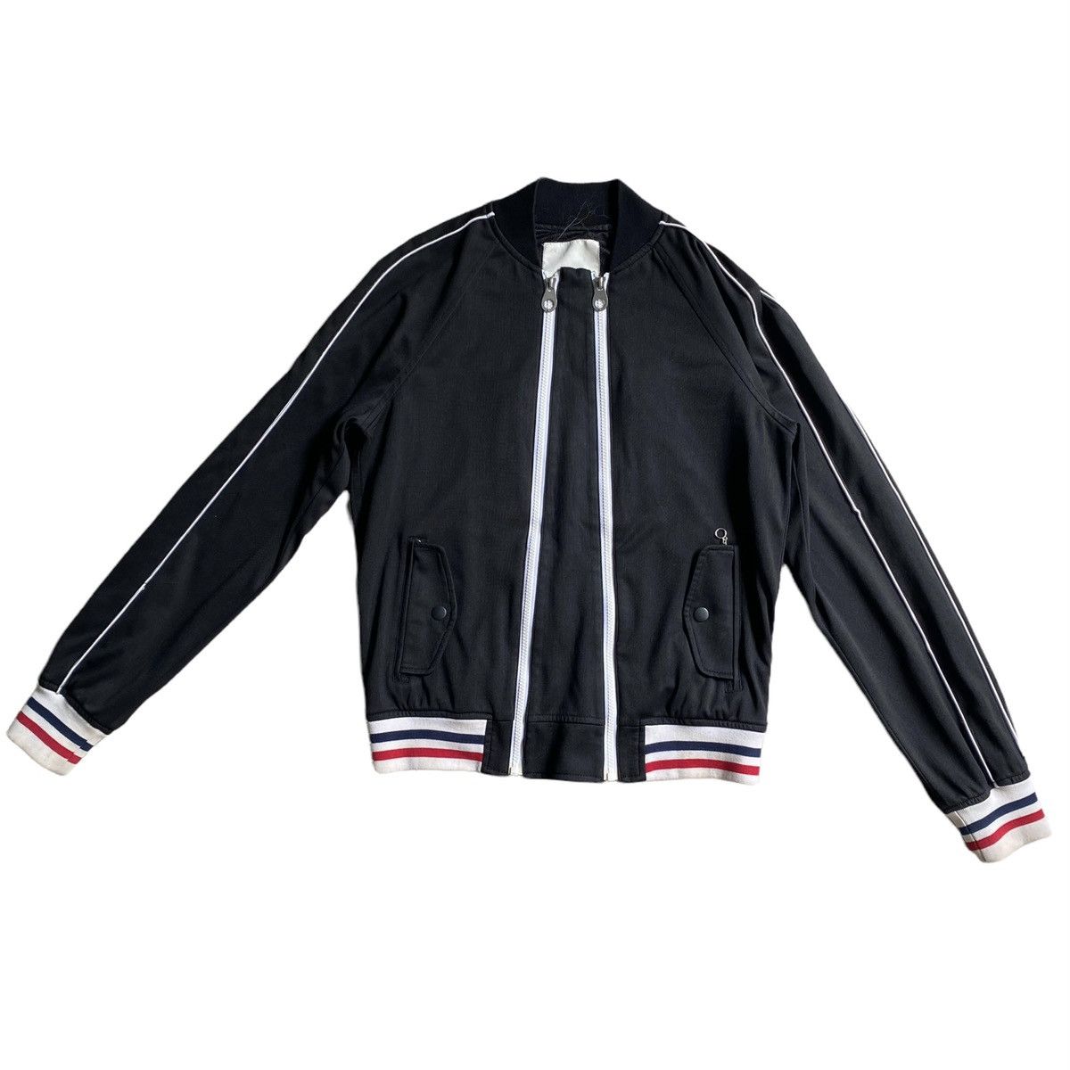 image of Miharayasuhiro Two Way Sweat Jacket in Black, Men's (Size Small)
