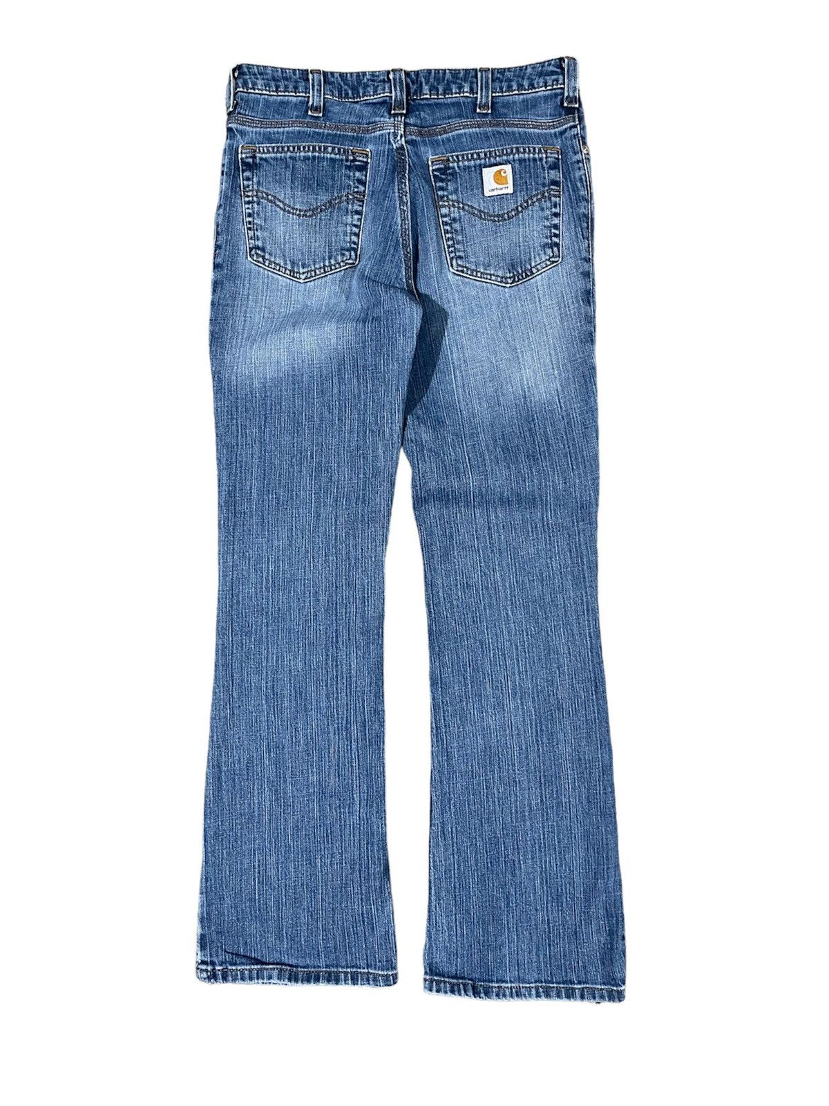 Carhartt 🔥🔥VINTAGE RARE CARHARTT FLARED TRADITIONAL FIT SIZE 31X30 Size 31" - 5 Thumbnail