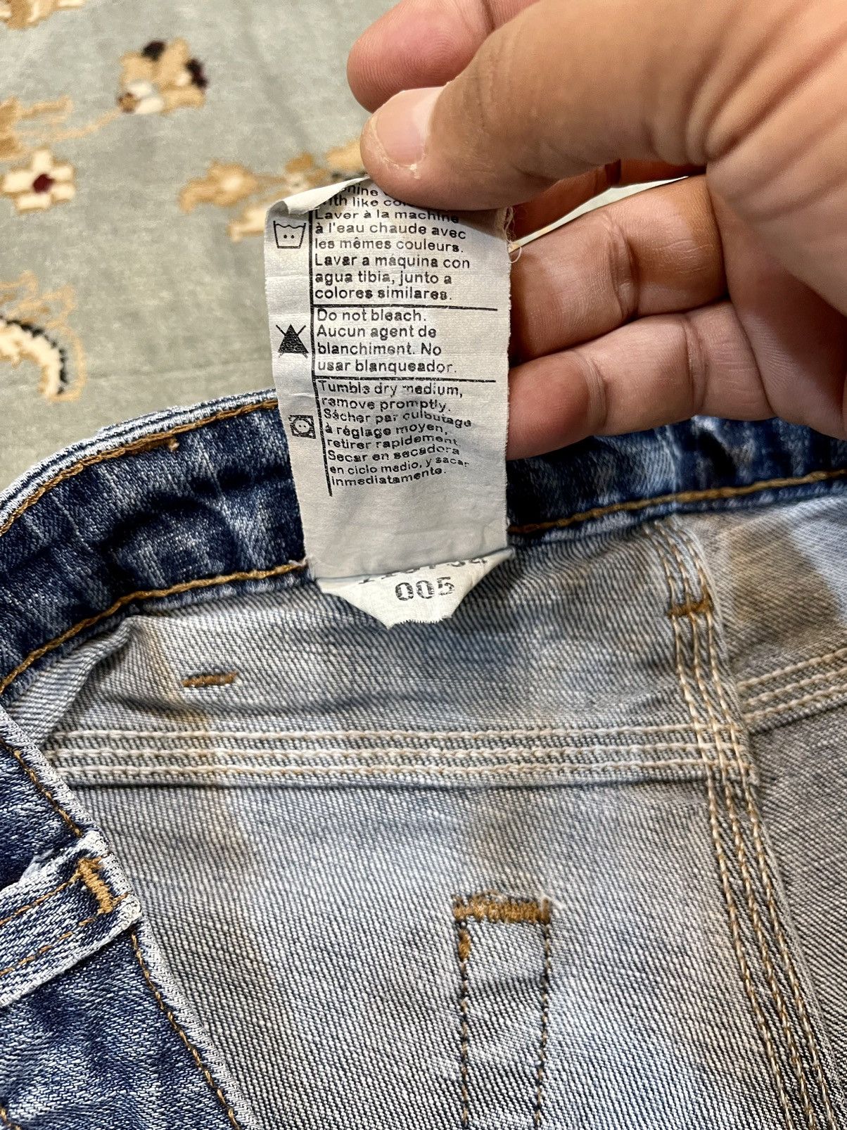 Carhartt 🔥🔥VINTAGE RARE CARHARTT FLARED TRADITIONAL FIT SIZE 31X30 Size 31" - 14 Thumbnail