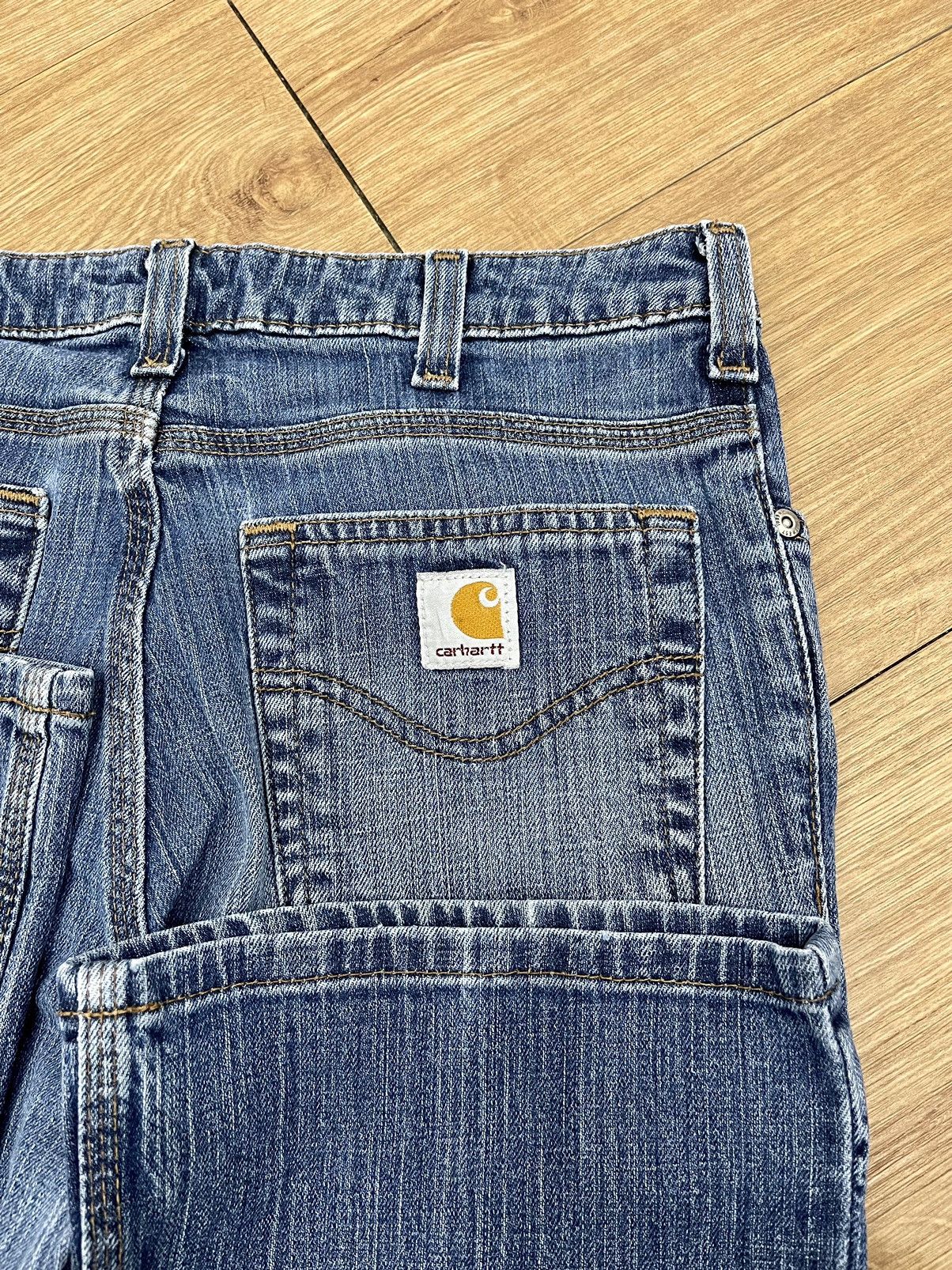 Carhartt 🔥🔥VINTAGE RARE CARHARTT FLARED TRADITIONAL FIT SIZE 31X30 Size 31" - 12 Thumbnail