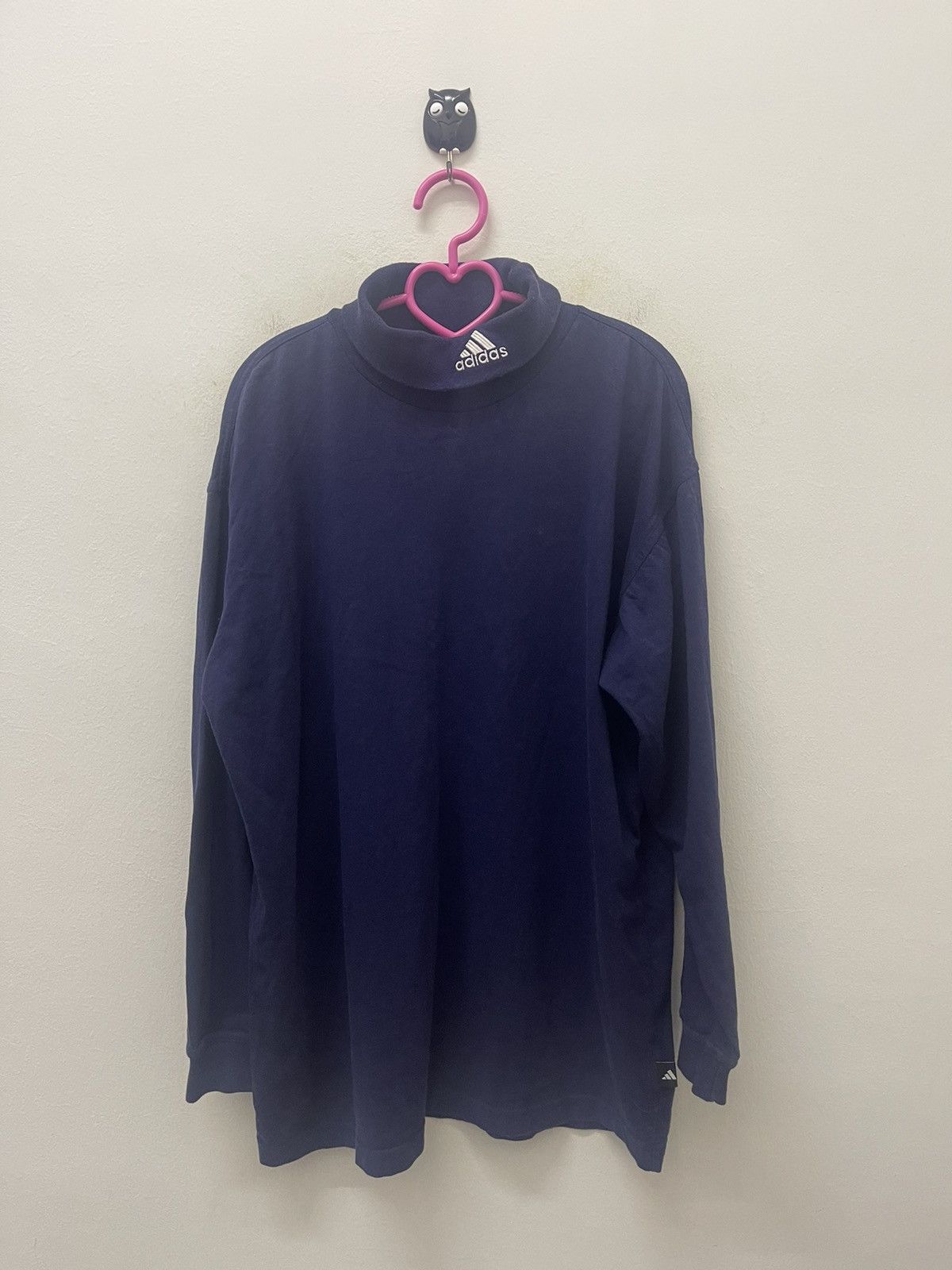 Adidas Rare Vintage ADIDAS Equipment Turtleneck Embroidered Logo Size US M / EU 48-50 / 2 - 1 Thumbnail