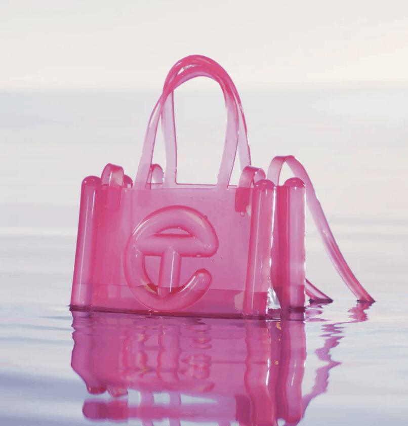 Melissa Melissa x Telfar Small Jelly Shopper - Pink Size ONE SIZE - 5 Thumbnail