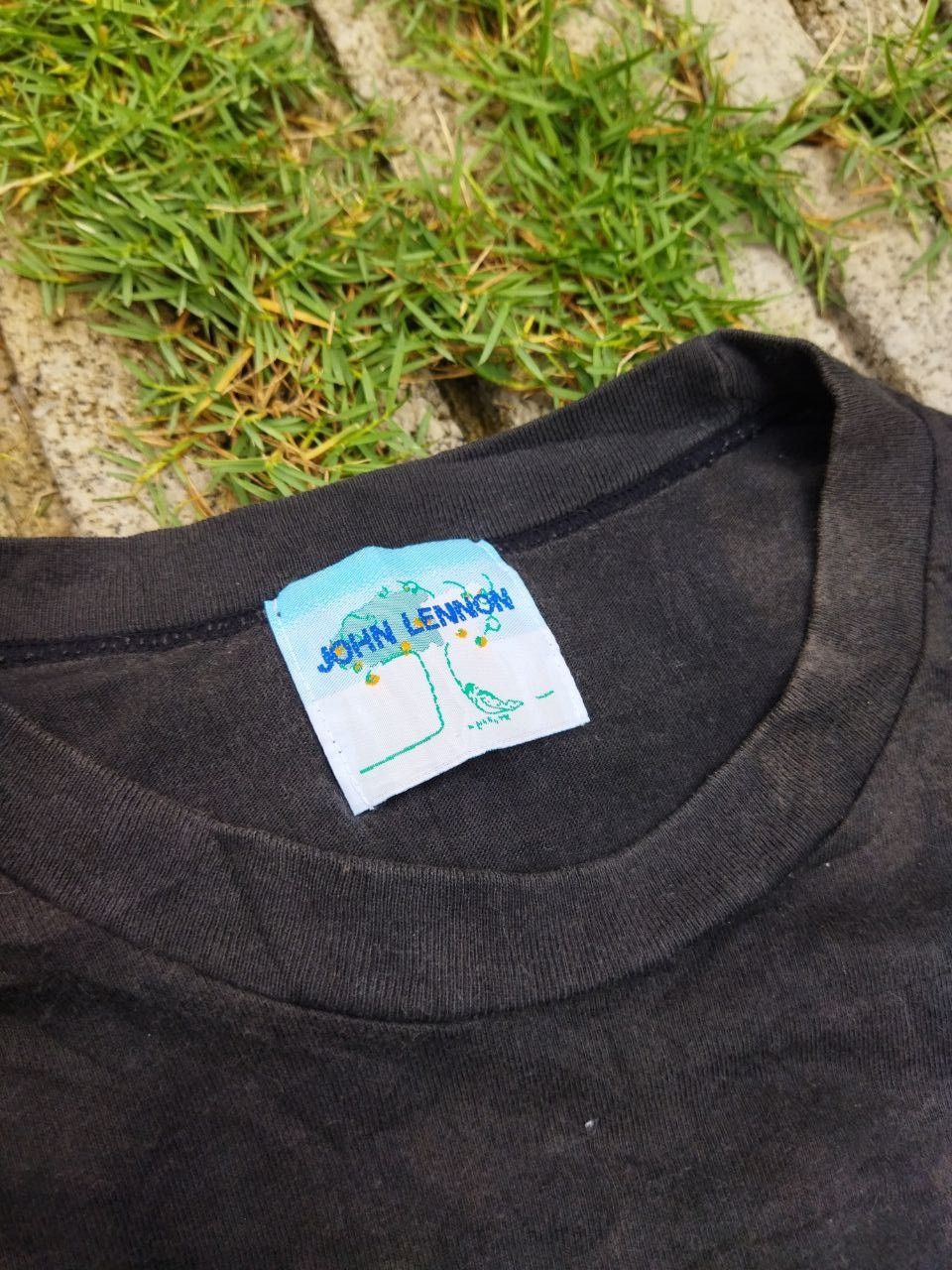 Vintage Vintage John Lennon Imagine Yoko Ono Sunfaded Tees Size US L / EU 52-54 / 3 - 4 Thumbnail