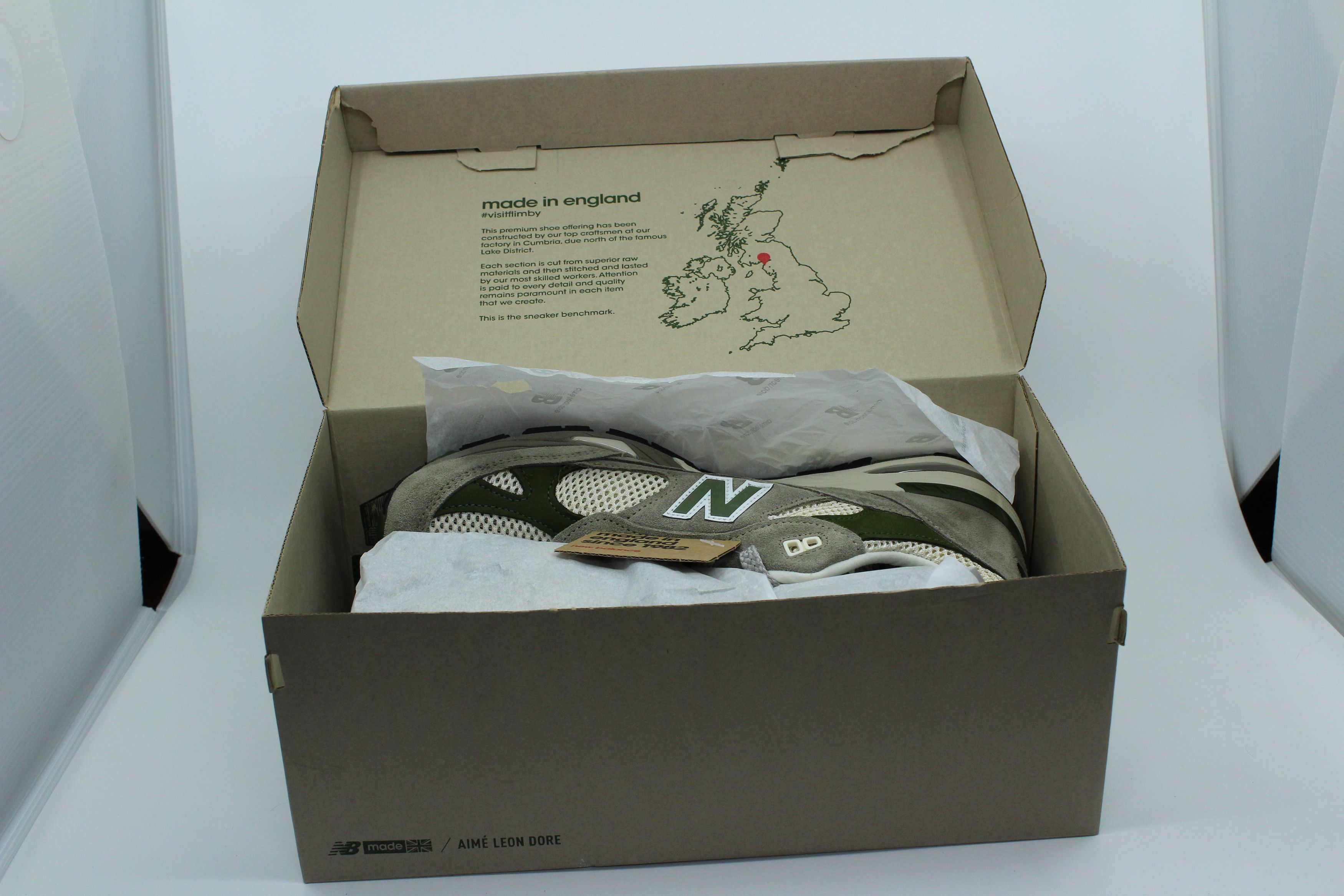 Aime Leon Dore × New Balance Aime Leon Dore x New Balance Grey 991 - Women's 10US/9.5UK Size US 10 / IT 40 - 9 Thumbnail