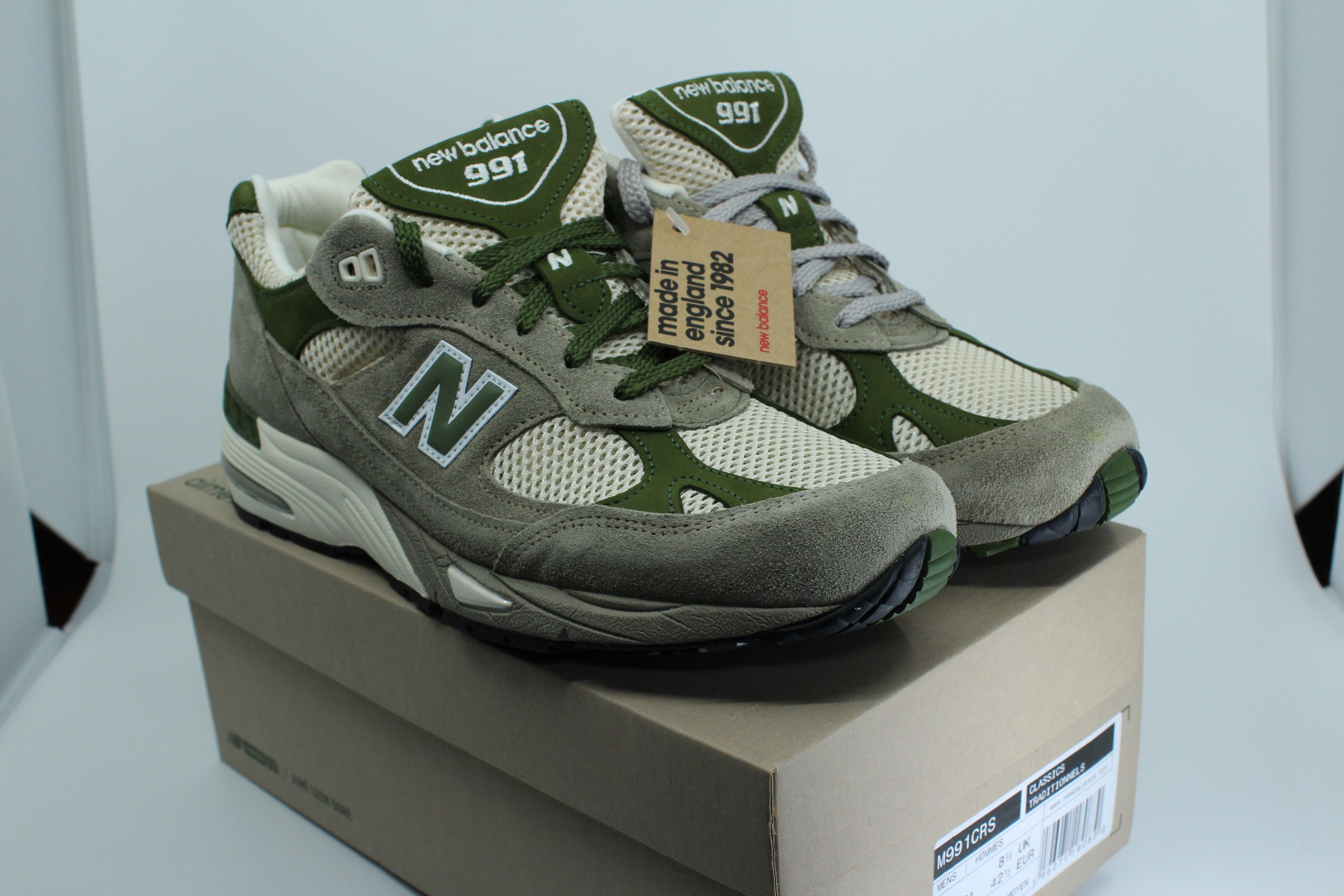 Aime Leon Dore × New Balance Aime Leon Dore x New Balance Grey 991 - Women's 10US/9.5UK Size US 10 / IT 40 - 1 Thumbnail